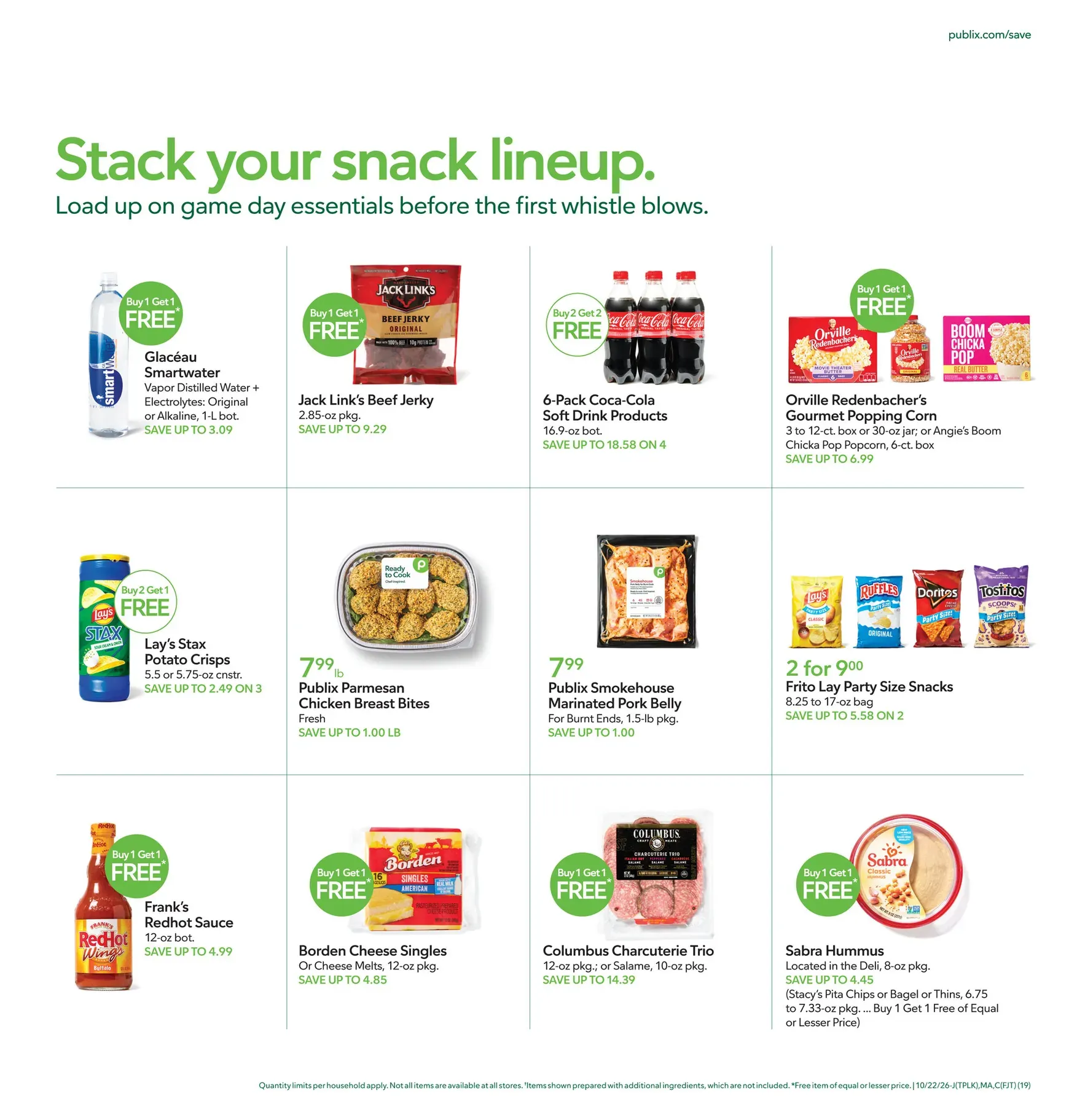 Weekly promotion Future Publix flyer valid from Thursday 10/22/2026 to Wednesday 10/28/2026 spanning from October 22 to October 28 2026 - Page 19 for Catalogue 365