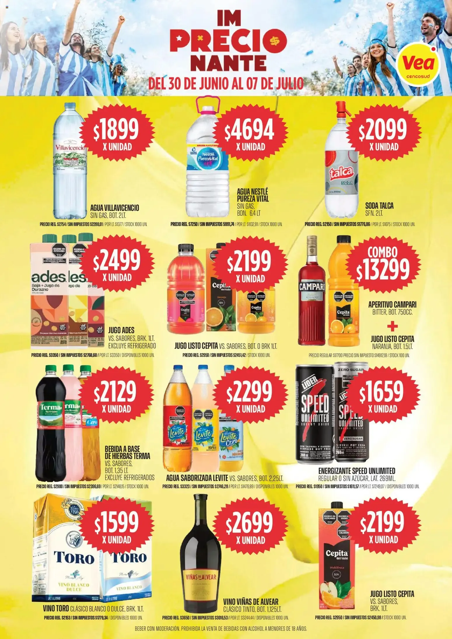 Ofertas de Vea - IM PRECIO NANTE 30 de junio al 7 de julio 2026 - Página 11 del catálogo