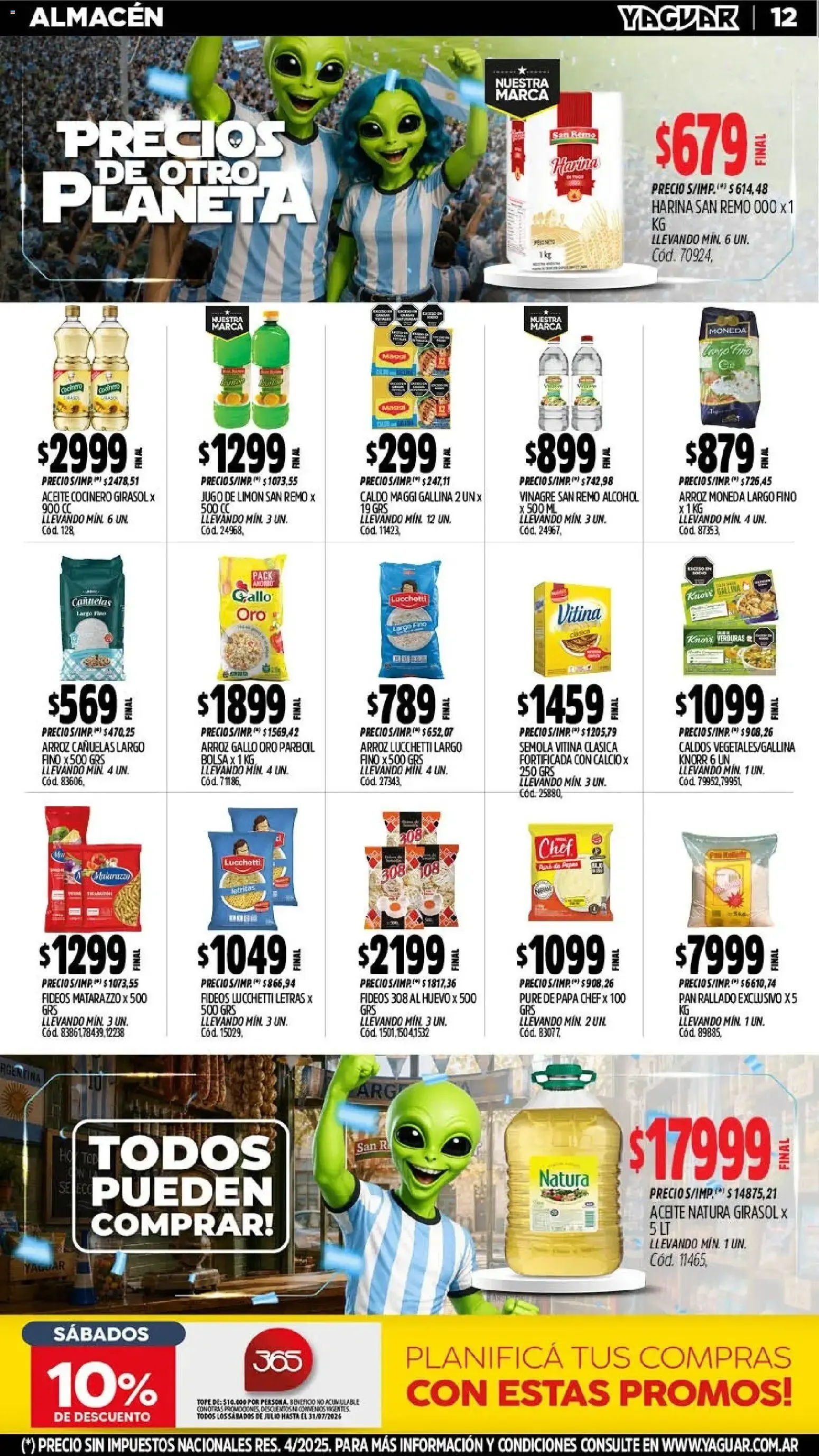 Ofertas de Yaguar - Oferta Semanal Parque Chacabuco del 13/07/2026 - 19/07/2026 13 de julio al 19 de julio 2026 - Página 13 del catálogo