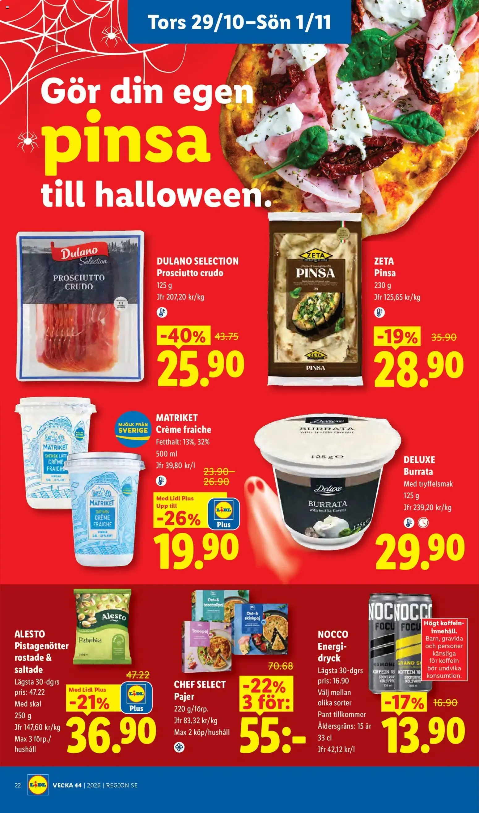 Lidl Veckans erbjudanden från 26 oktober till 1 november 2026 - Reklamblad sidor 26