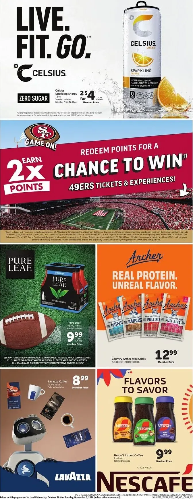 Weekly ad Current Safeway leaflet valid from Wednesday 10/28/2026 to Tuesday 11/03/2026 from October 28 to November 3 2026 - Page 5