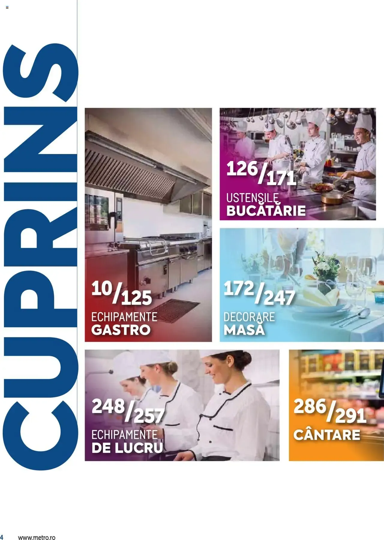 Catalog Metro catalog - Echipamente Profesionale pentru HoReCa - Oferta 17.09.2025 - 31.12.2026 de la 17 septembrie până la 31 decembrie 2026 - Revista Pagina 4