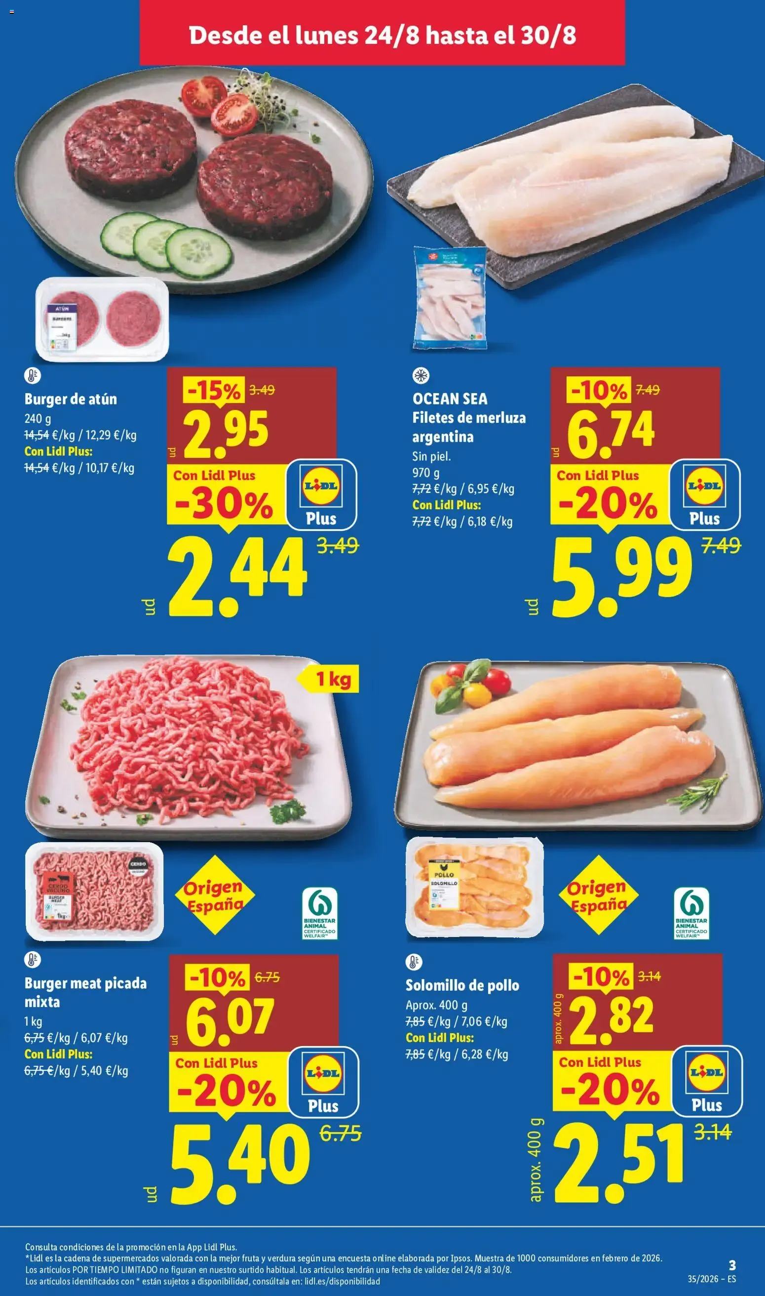 Catálogo de Lidl: Ahorra el doble - Ofertas 24 de agosto al 30 de agosto 2026 - Página 5