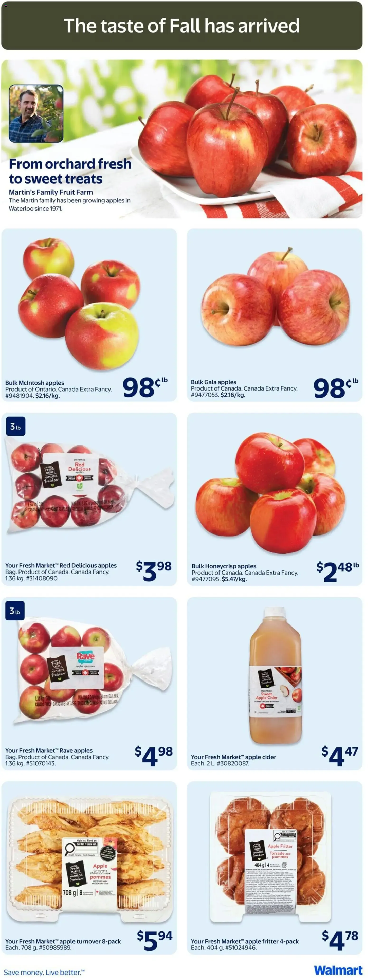 Walmart weekly flyer from Oct 8, 2026 > weekly specials & deals from October 8 to October 14 2026 - flyer page 11
