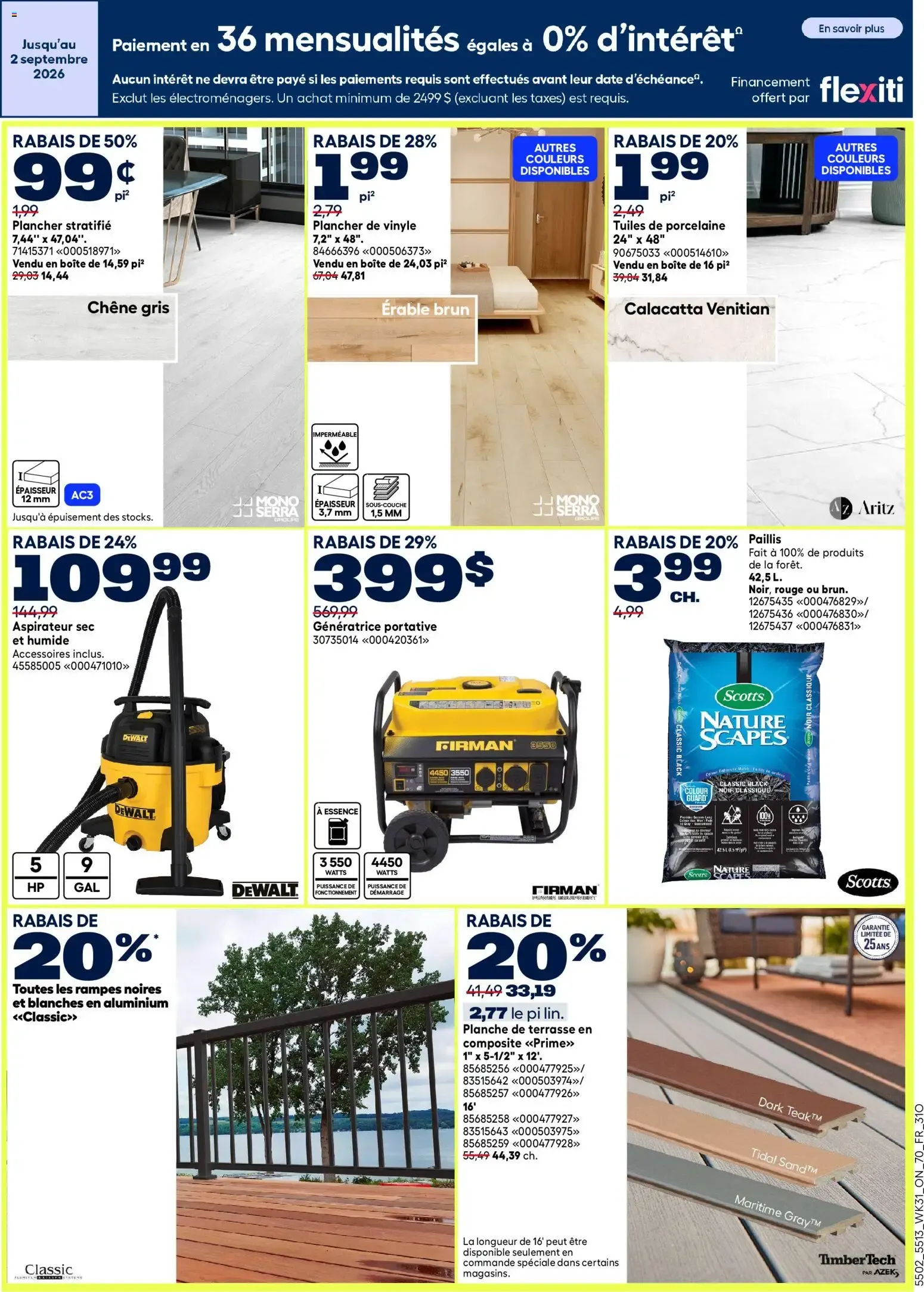 15% de Rabais from August 28 to August 30 2026 - flyer page 3