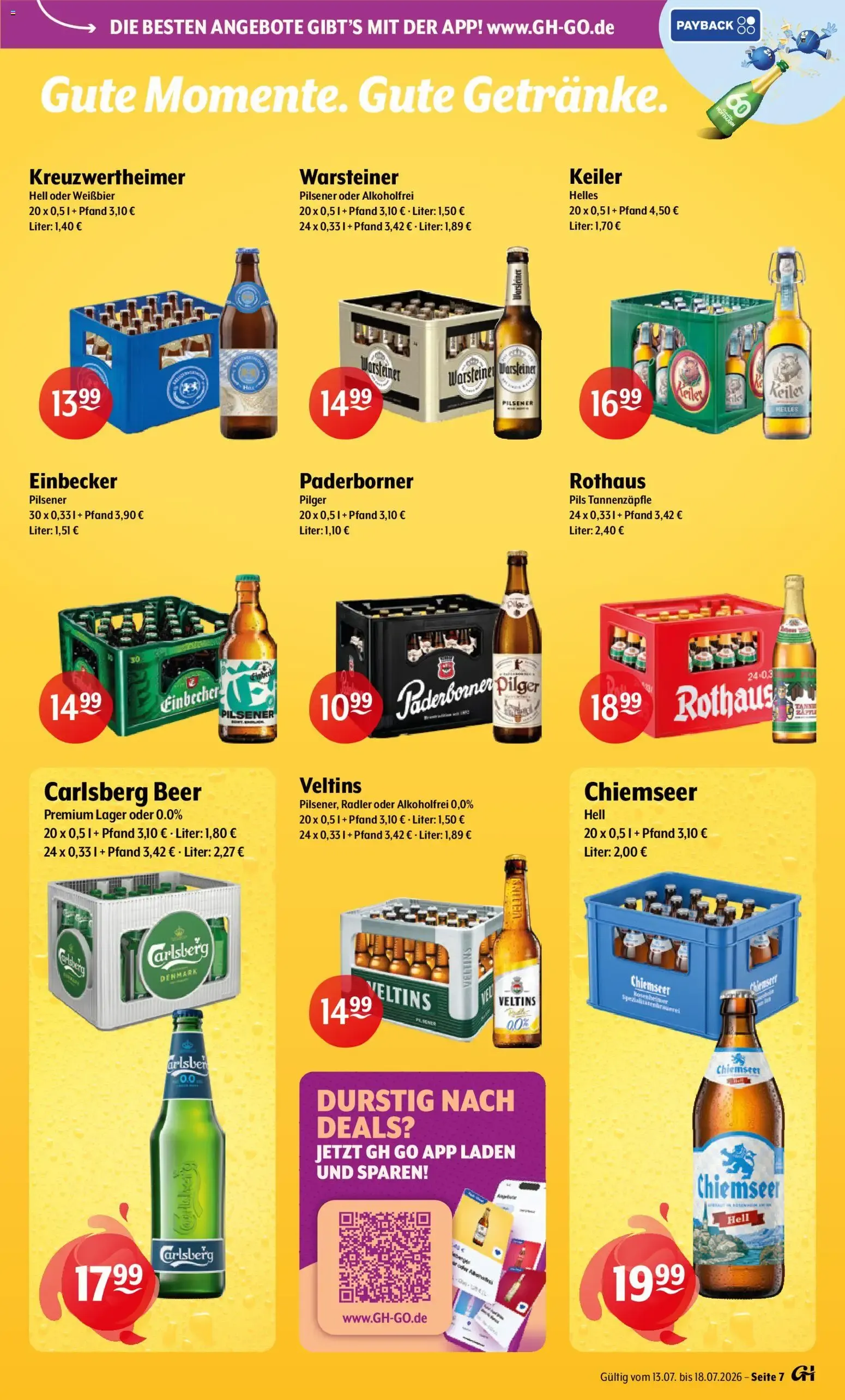 Getränke Hoffmann: Jubiläumsdeals von 13. Juli bis 18. Juli 2026 - Prospekt seite 7