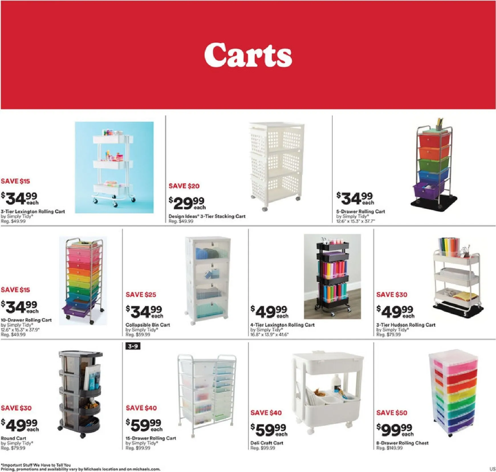 Weekly ad Current Michaels leaflet valid from Sunday 06/14/2026 to Saturday 06/20/2026 from June 14 to June 20 2026 - Page 3