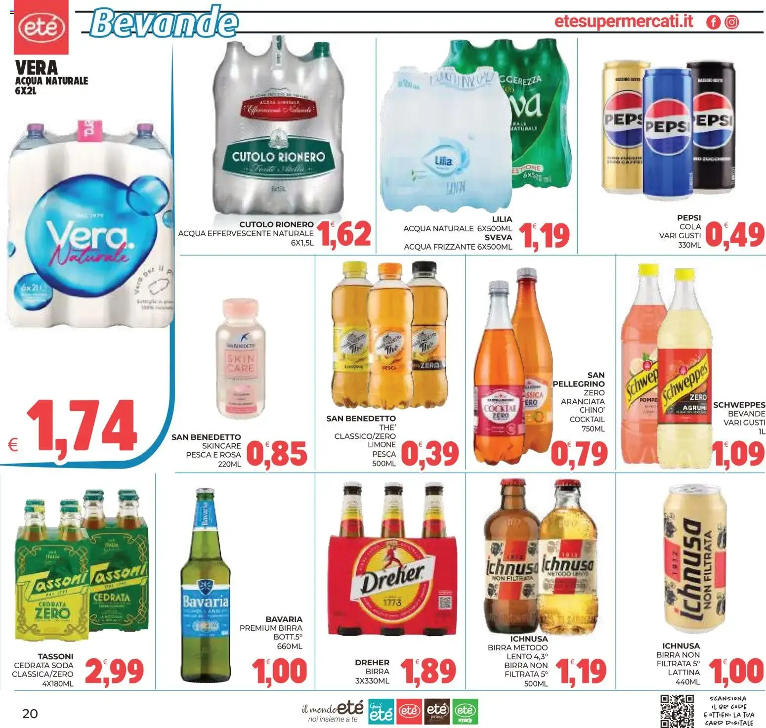 Eté volantino dal 23/10/2026 - online Offerte da 23 ottobre a 2 novembre di 2026 - Pagina del volantino 20