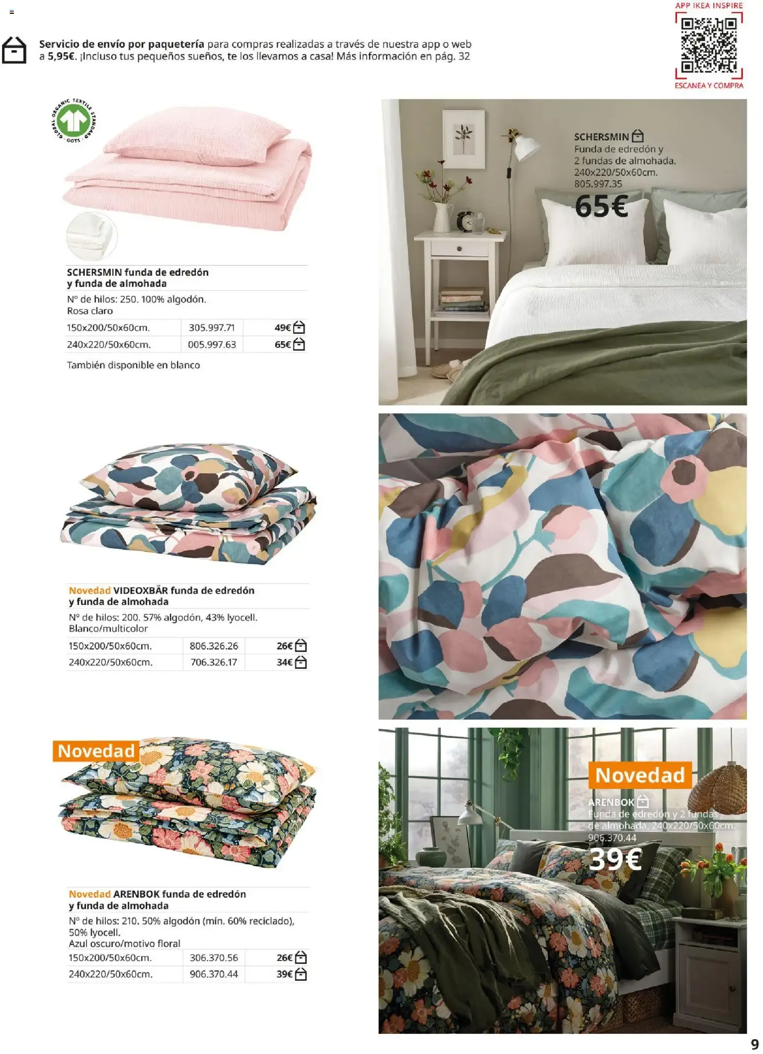 Catálogo de IKEA - Guía de Compra Ropa de cama 1 de septiembre al 31 de enero 2027 - Página 9