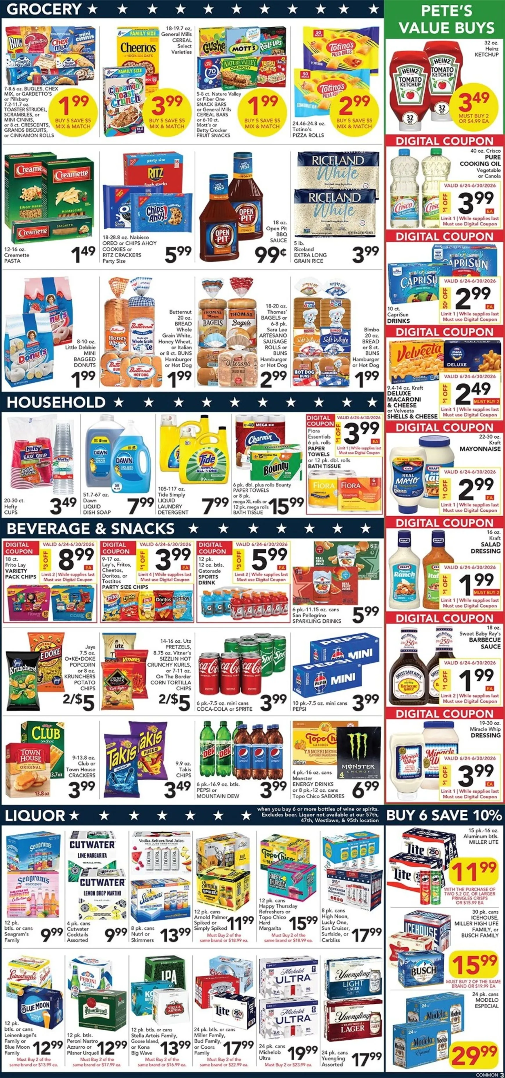 Weekly ad Current Pete's Fresh Market - Orland Park leaflet valid from Wednesday 06/24/2026 to Tuesday 06/30/2026 from June 24 to June 30 2026 - Page 3