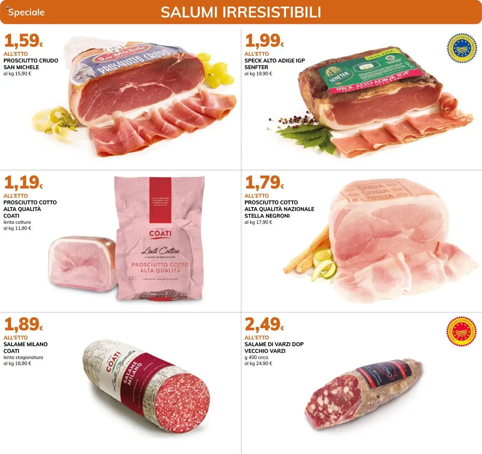 Speciale Salumi Irresistibili da 18 agosto a 31 agosto di 2026 - Pagina del volantino 2