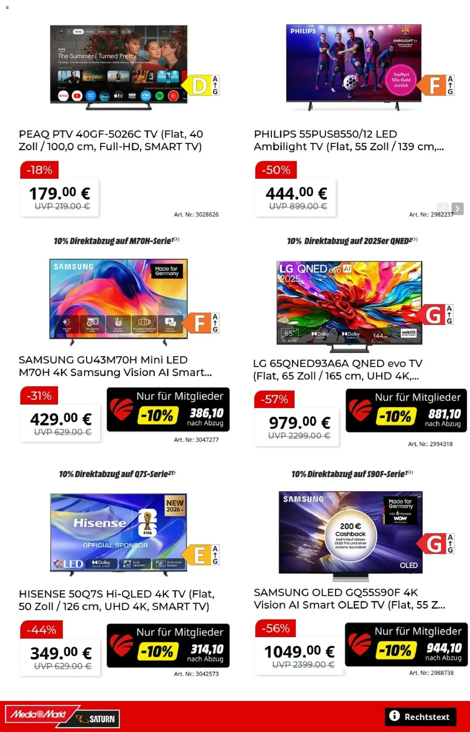 Media Markt & Saturn: LET'S GO! DEALS Gutscheinheft von 20. Juli bis 10. August 2026 - Prospekt seite 12