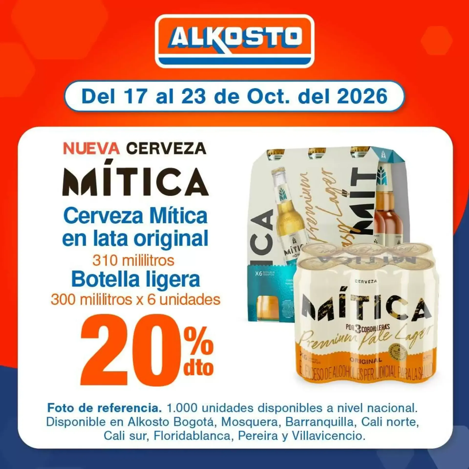 Catalogo de Alkosto - Especial de licores para Celebrar 17 de octubre al 23 de octubre 2026 - Pag 6