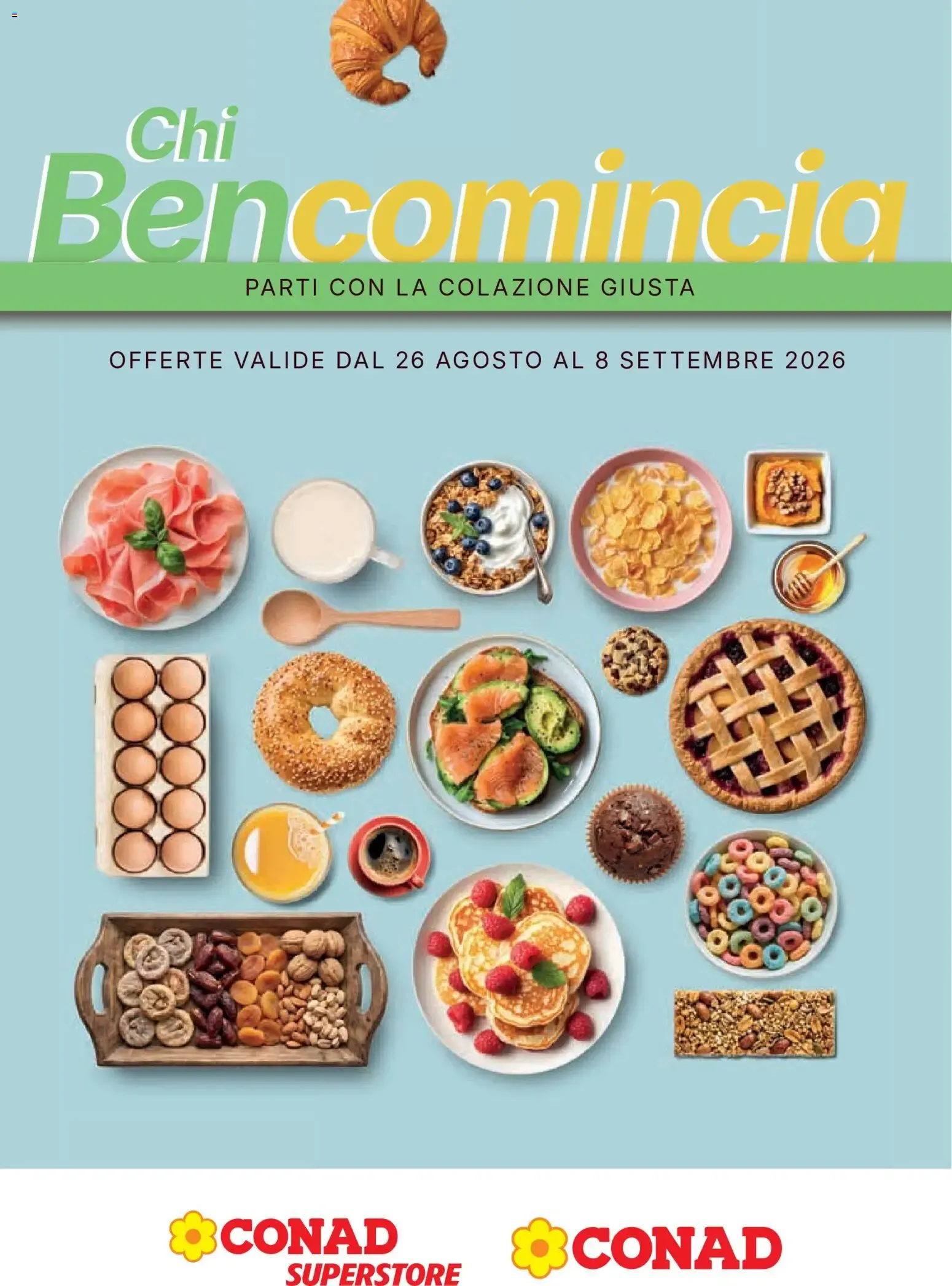 Conad Superstore: Chi Bencomincia, Parti con la colazione giusta
