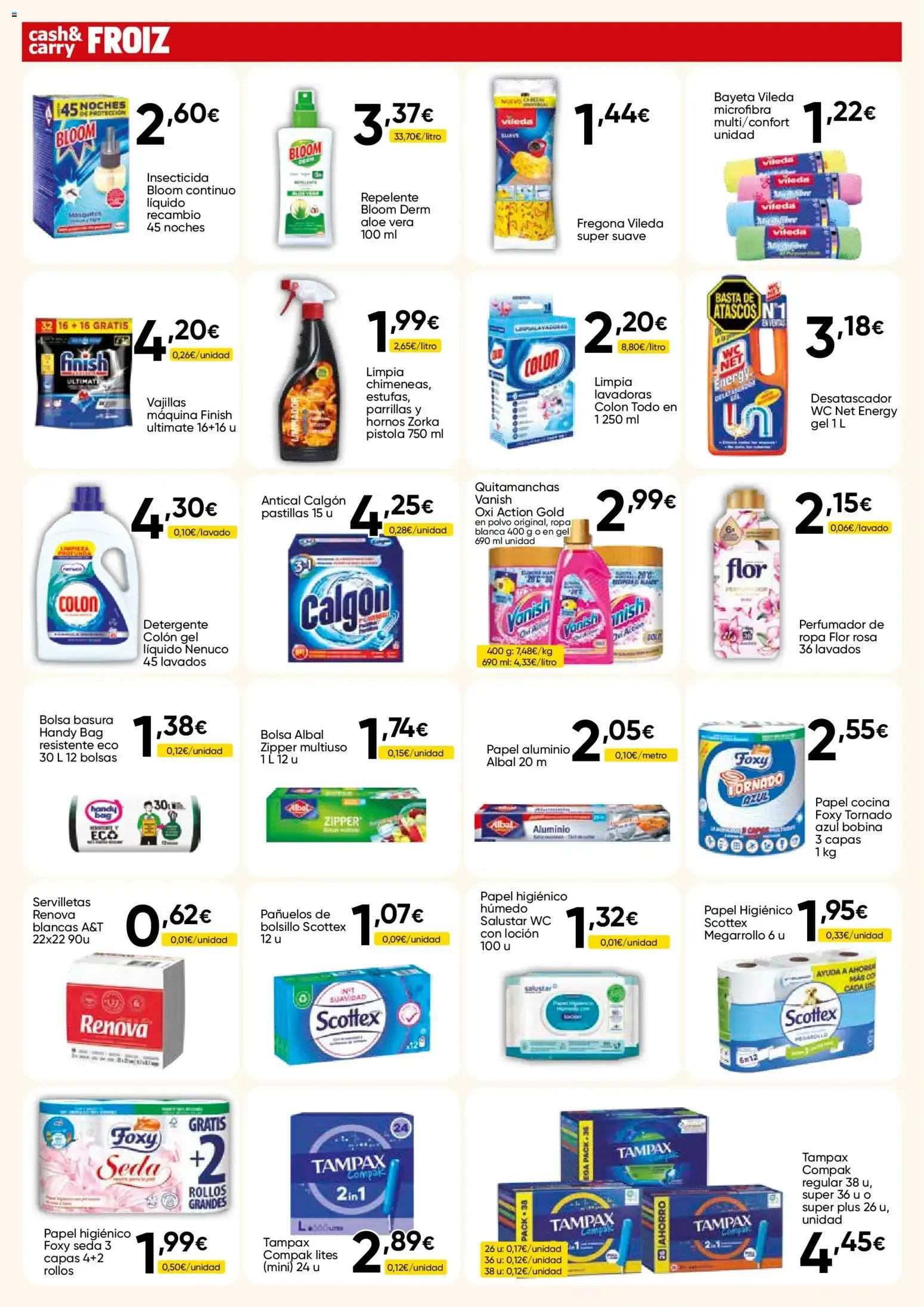 Catálogo de Froiz - Folleto Cash del 23/07/2026 | Ofertas 23 de julio al 10 de agosto 2026 - Página 14