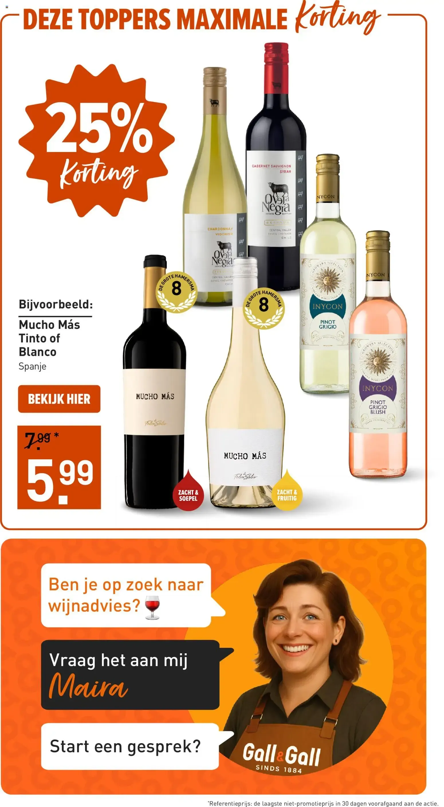 Gall&Gall: HELEMAAL Nú! Proef de trend, nieuwe smaken van 5 oktober tot 18 oktober 2026 - Folder pagina 7