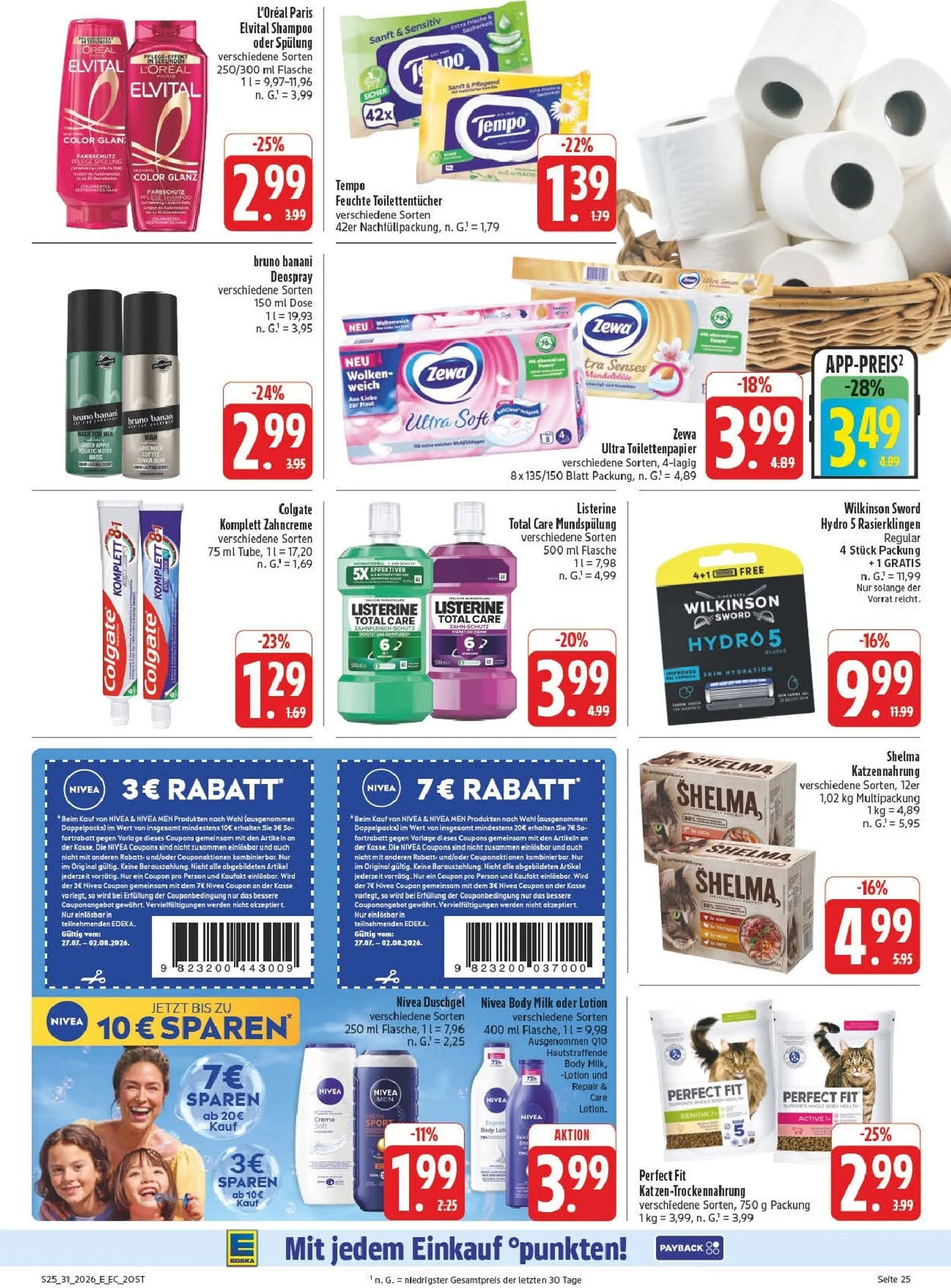 Edeka - Potrzebski Prospekt – von Montag 27.07.2026 bis Samstag 01.08.2026 von 27. Juli bis 1. August 2026 - Prospekt seite 33