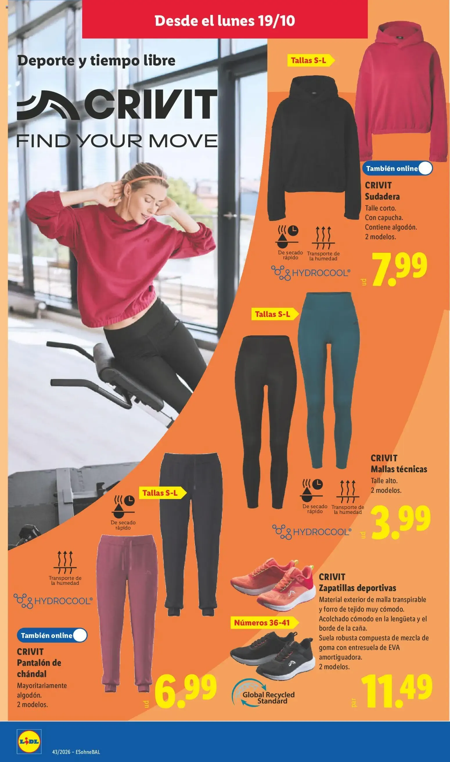 Catálogo de Lidl folleto de bazar del 19/10/2026 | Ofertas 19 de octubre al 25 de octubre 2026 - Página 12