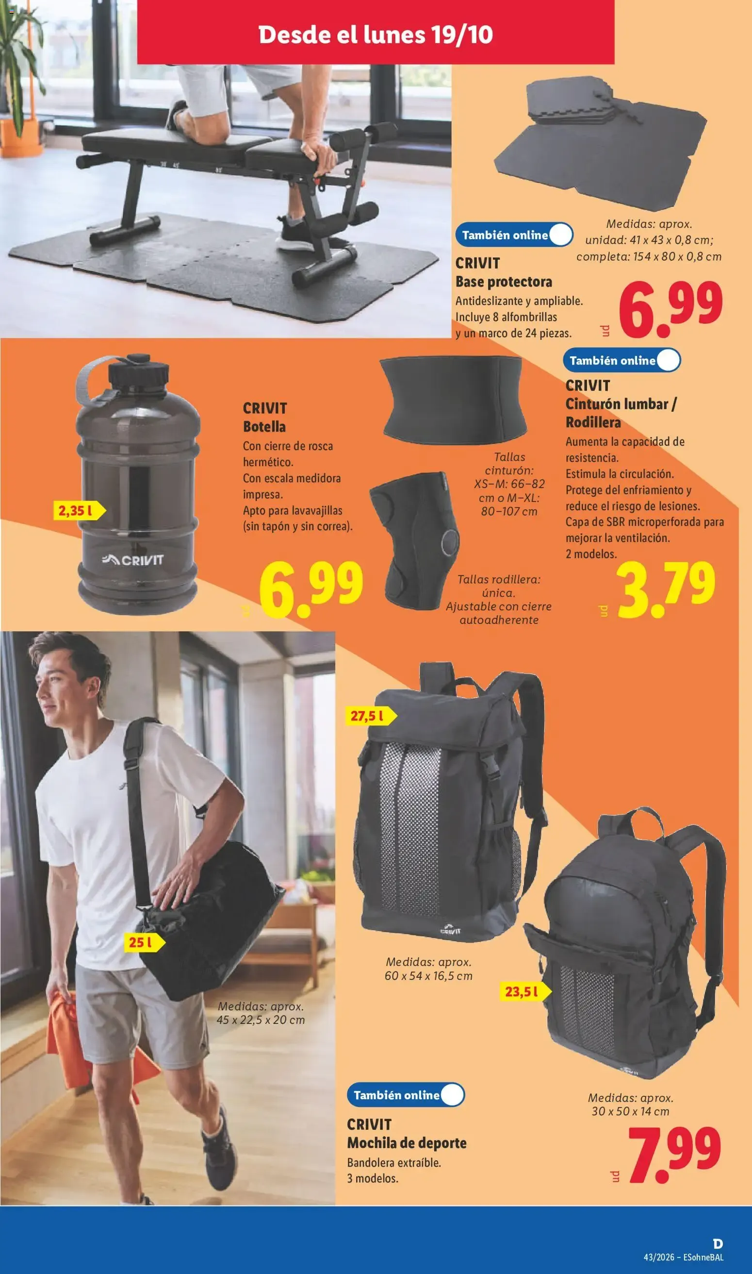 Catálogo de Lidl folleto de bazar del 19/10/2026 | Ofertas 19 de octubre al 25 de octubre 2026 - Página 17