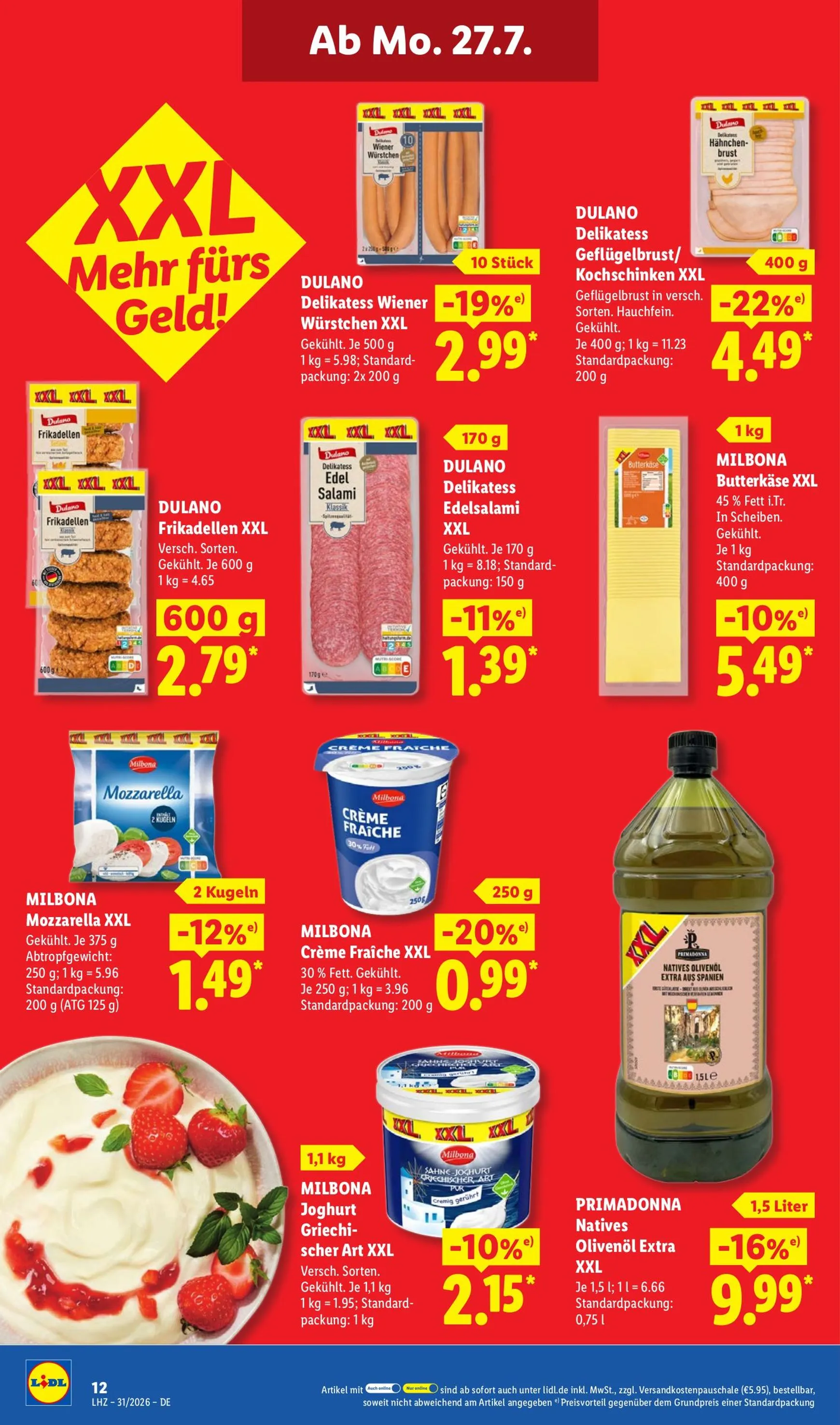 Lidl Prospekt nächste Woche – von Montag 27.07.2026 bis Samstag 01.08.2026 von 27. Juli bis 1. August 2026 - Prospekt seite 23