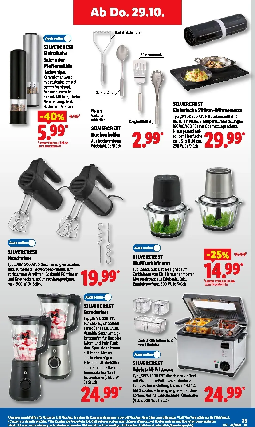 Lidl Prospekt – von Montag 26.10.2026 bis Samstag 31.10.2026 von 26. Oktober bis 31. Oktober 2026 - Prospekt seite 46
