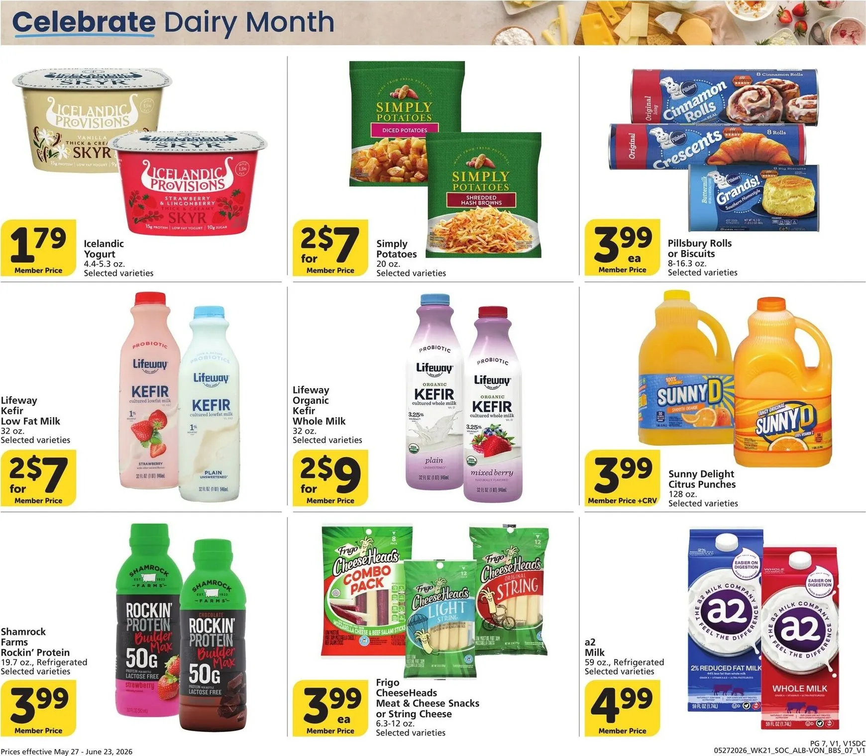 Weekly ad Holy Cow! It's Dairy Month - Big Book of Savings from May 27 to June 23 2026 - Page 7