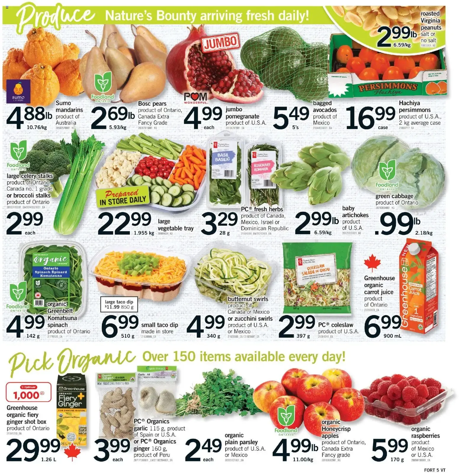 Fortinos weekly flyer / circulaire from Oct 29, 2026 > weekly specials & deals from October 29 to November 4 2026 - flyer page 6
