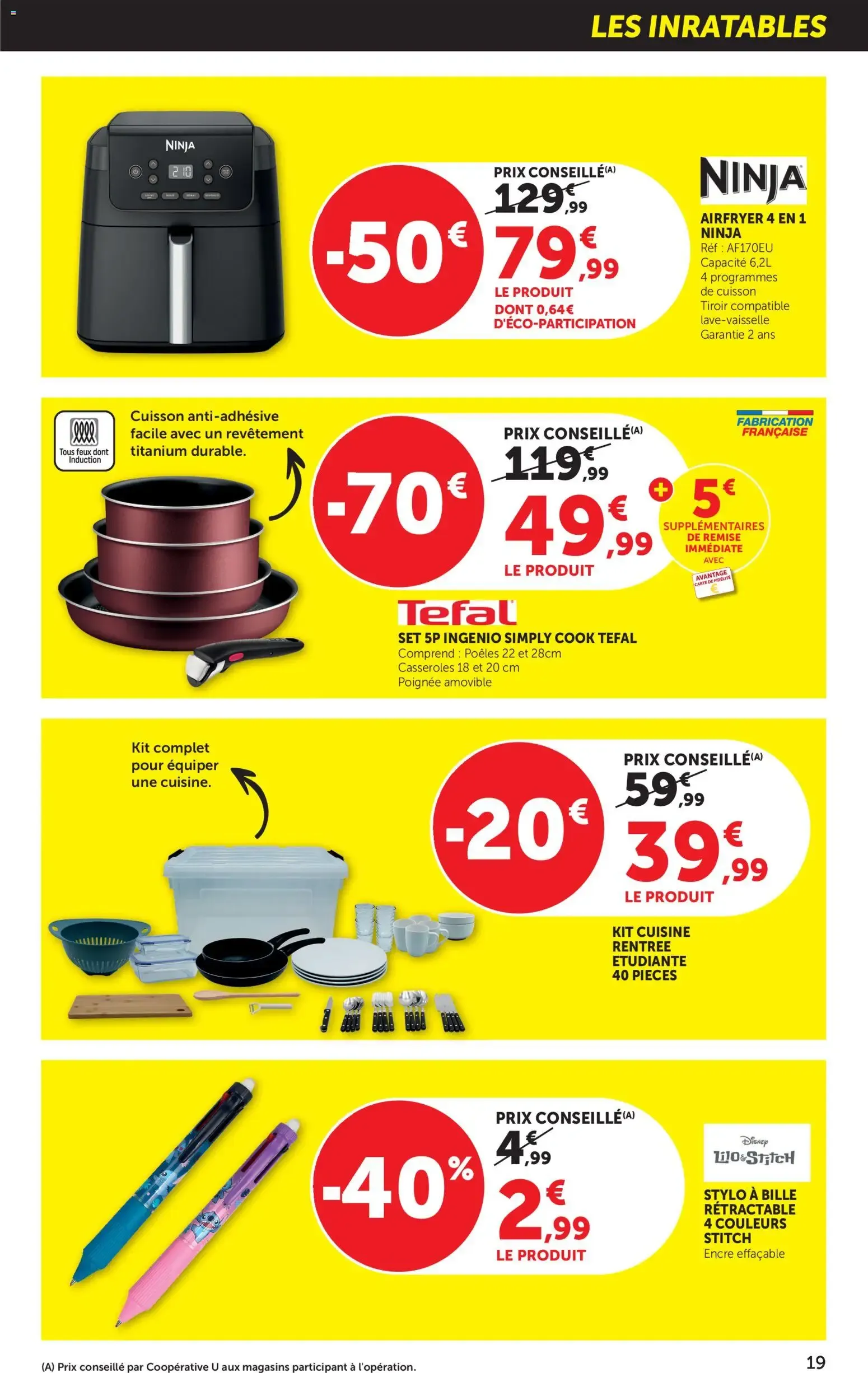 bi1 catalogue à partir du 11/08/2026 - promo en ligne du 11 août au 23 août 2026 - Catalogue page 19