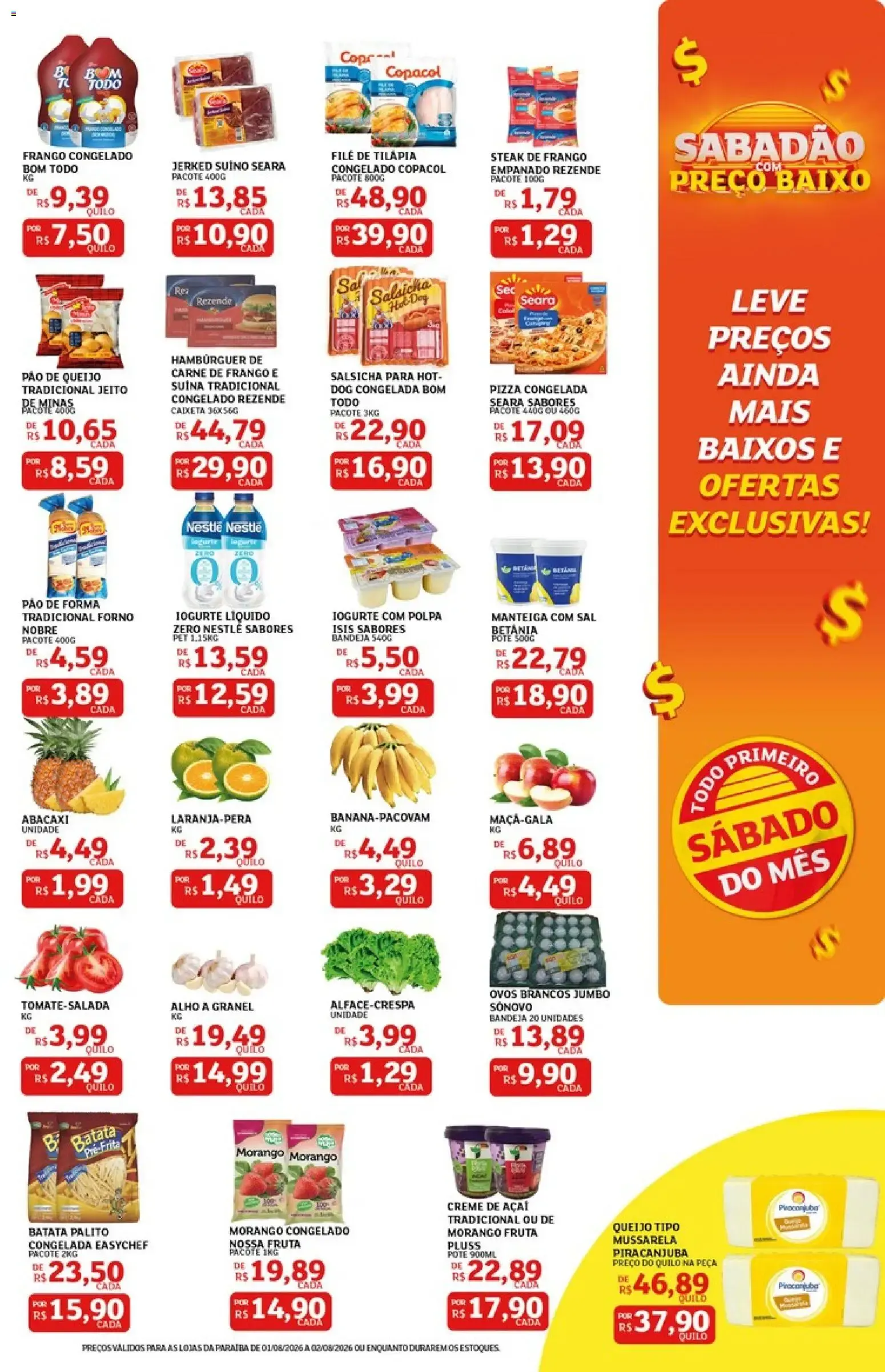 Encarte de Assaí Atacadista ofertas - PB de 01/08/2026 | Promoções Online 1 de agosto até 2 de agosto 2026 - Pagina 3