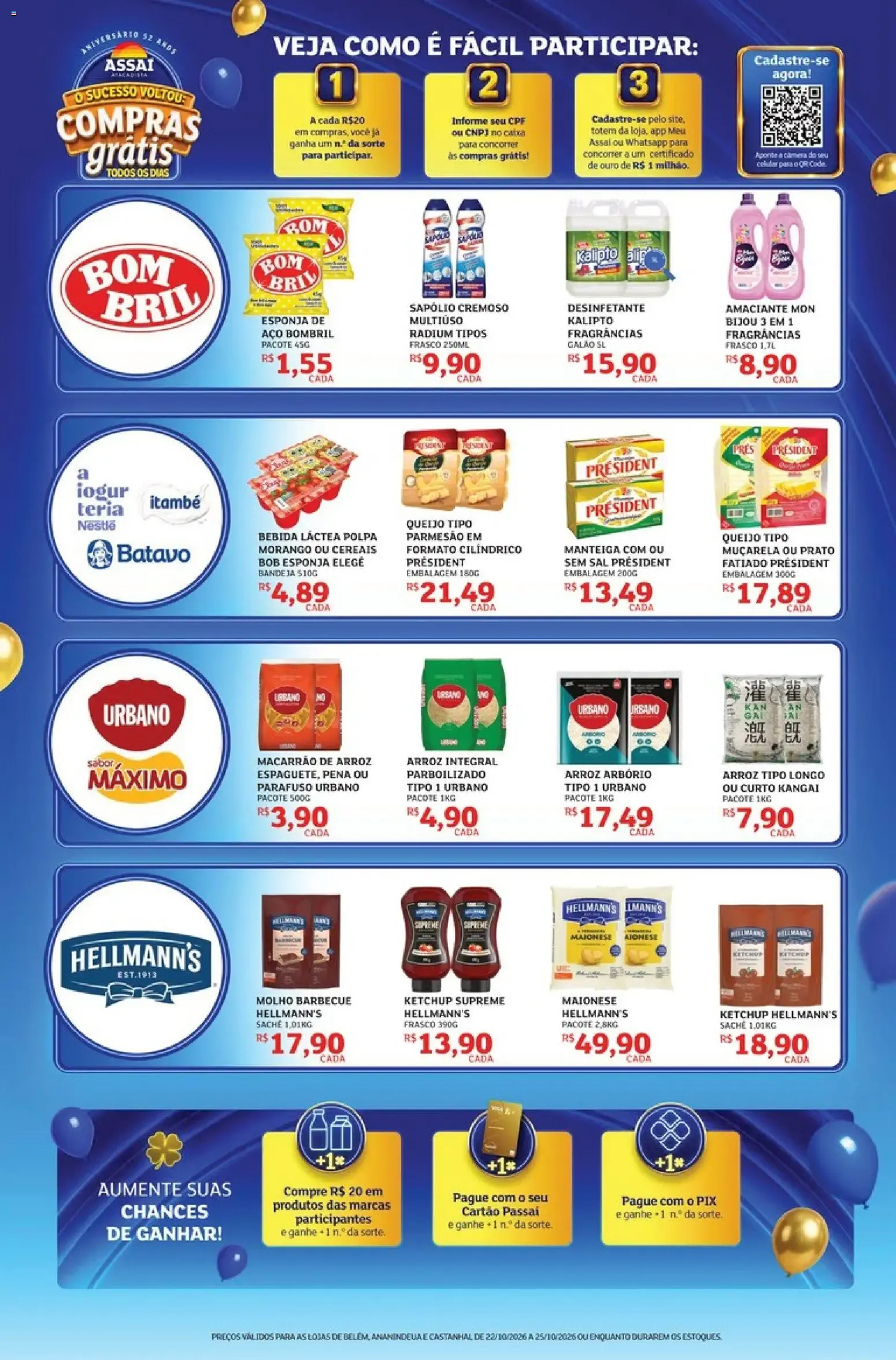 Encarte de Assaí Atacadista ofertas - PA de 22/10/2026 | Promoções Online 22 de outubro até 25 de outubro 2026 - Pagina 3