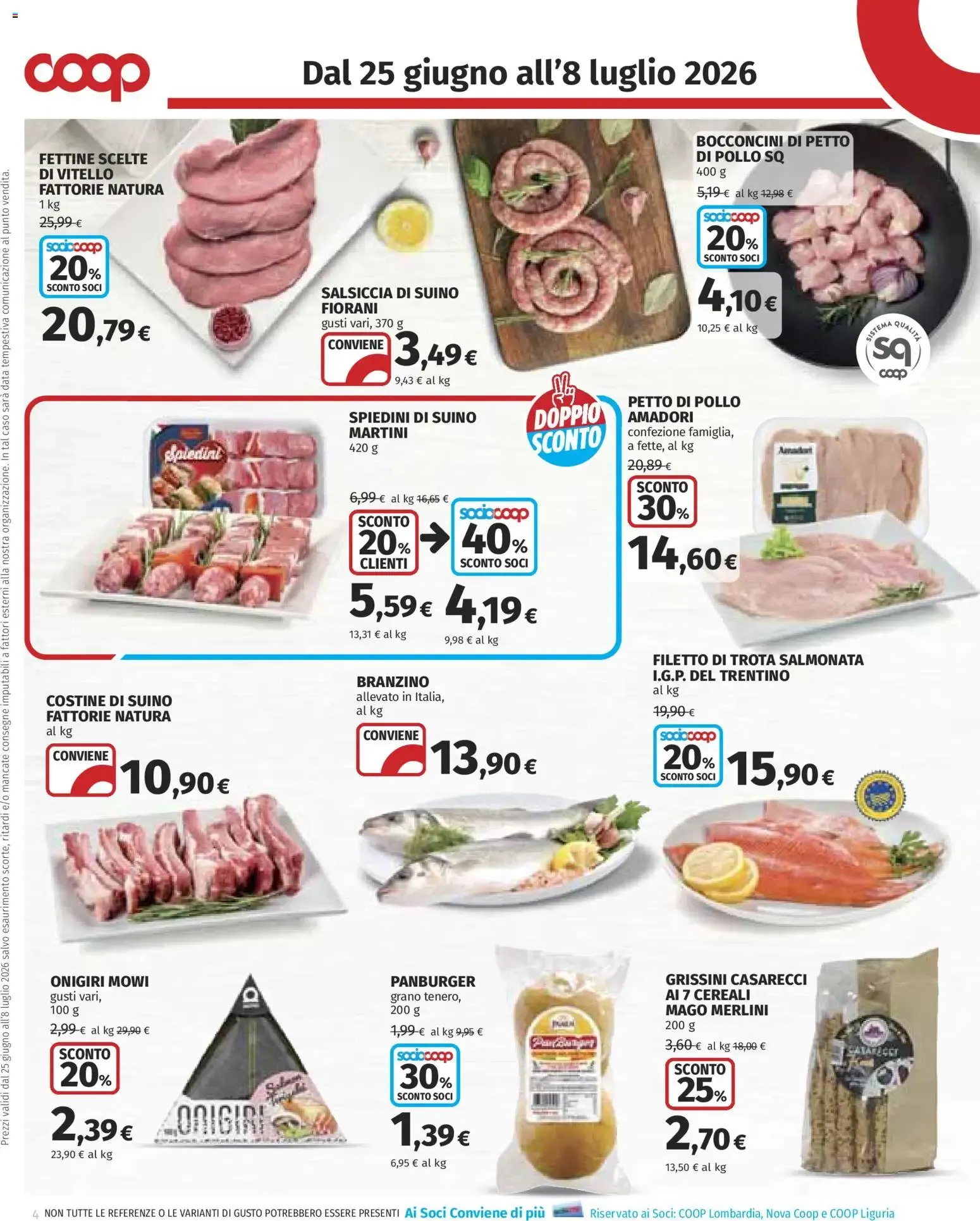 Volantino COOP Anteprima dal 25/06/2026 > NUOVO Promozioni da 25 giugno a 8 luglio di 2026 - Pagina del volantino 4