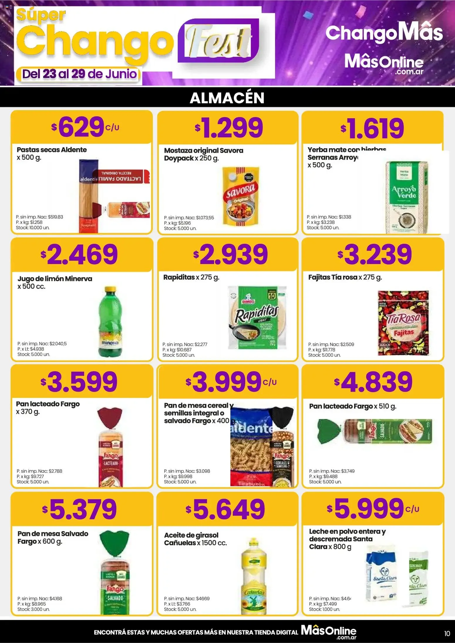 Ofertas de Súper Chango Fest 23 de junio al 29 de junio 2026 - Página 9 del catálogo