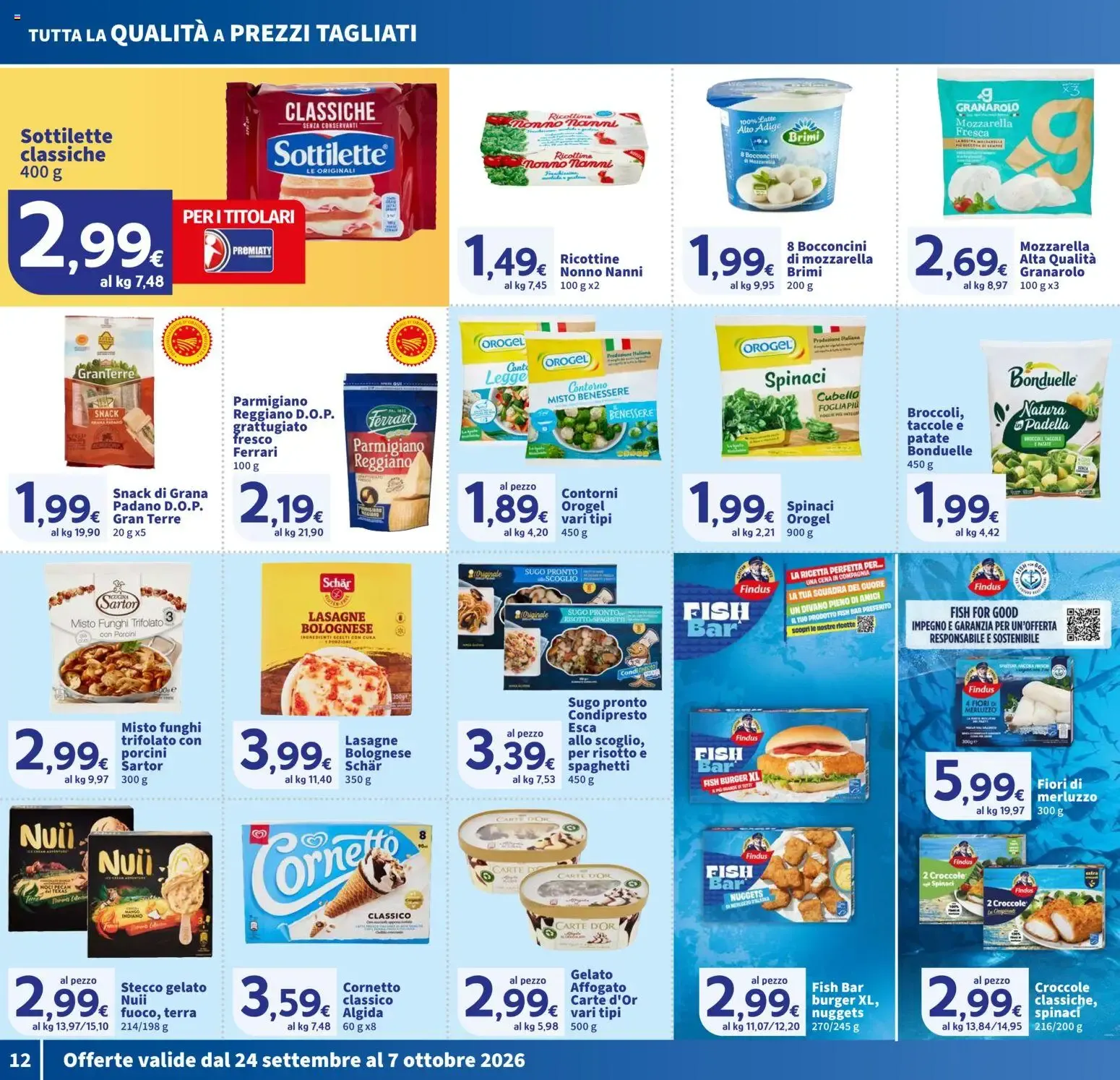 Nuovo SIGMA volantino Superstore dal 24/09/2026 > offerte anteprima 🛍️ da 24 settembre a 7 ottobre di 2026 - Pagina del volantino 12