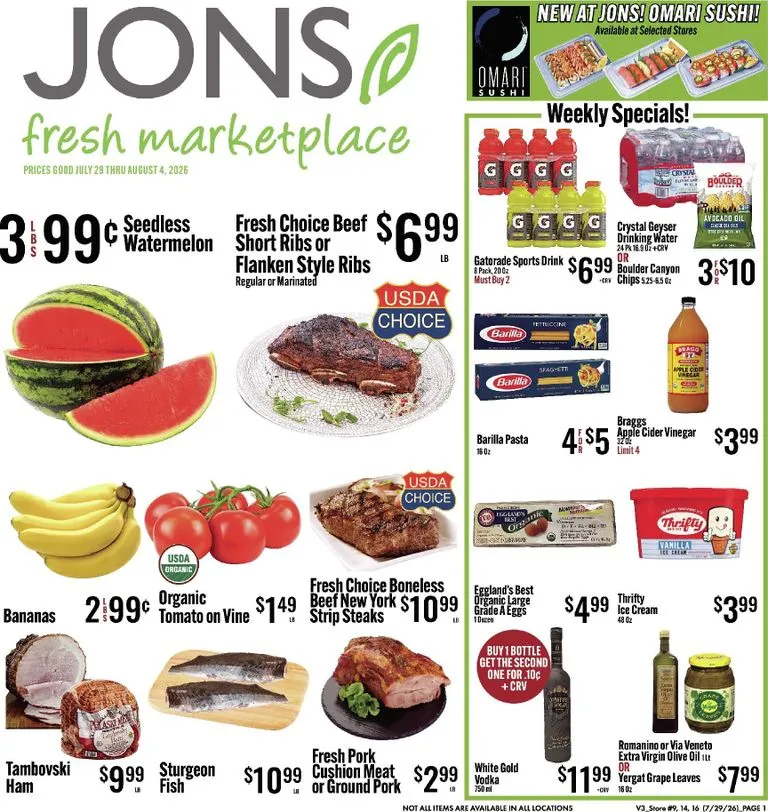 JONS fresh marketplace
