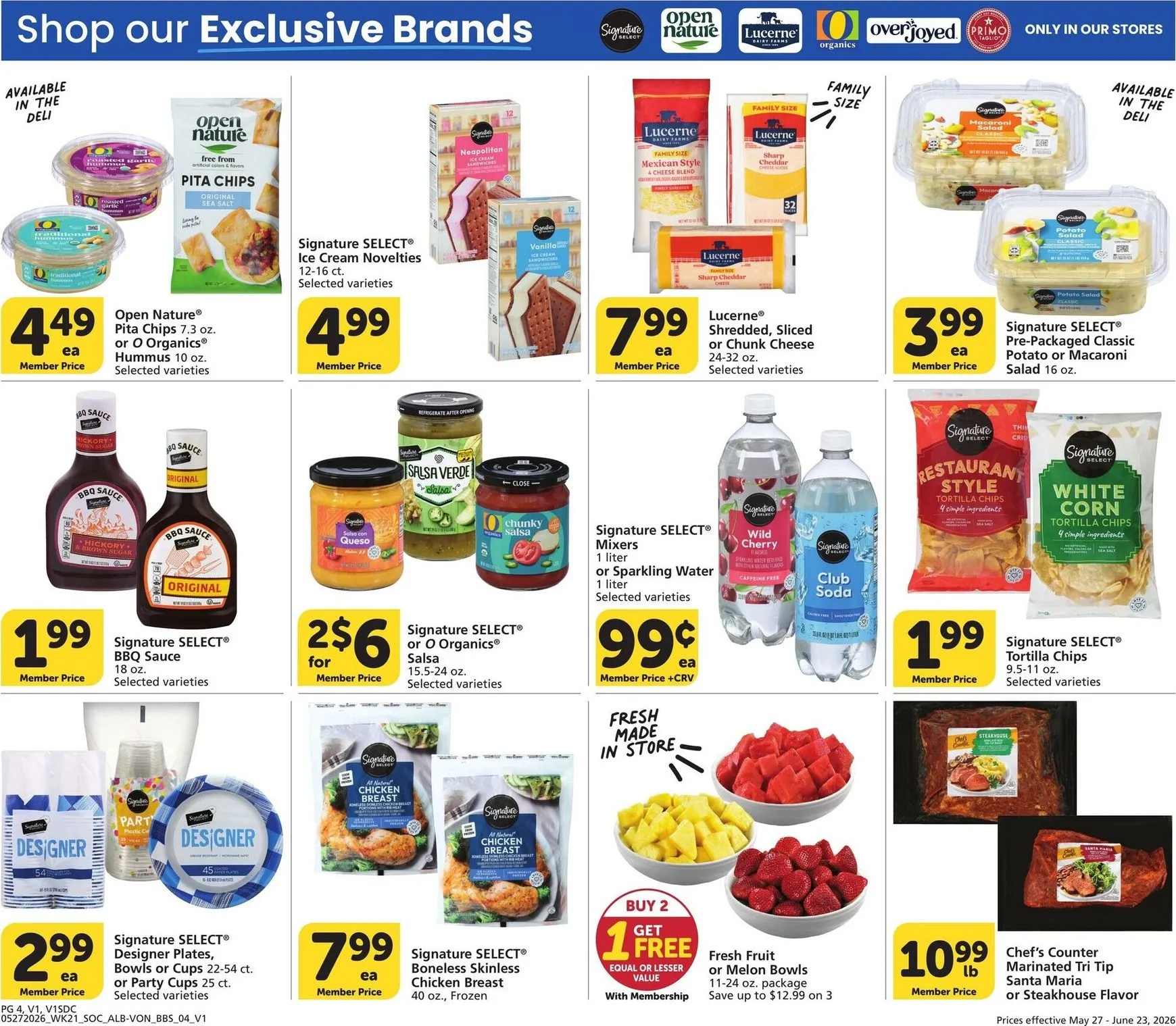Weekly ad Holy Cow! It's Dairy Month - Big Book of Savings from May 27 to June 23 2026 - Page 4