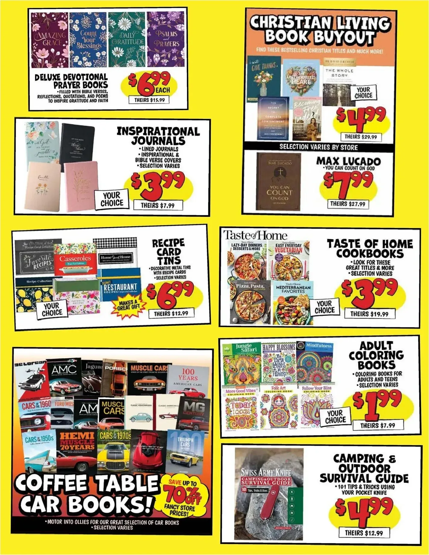 Weekly ad Ollie's: Fully Booked with Bargains! from October 14 to October 21 2026 - Page 4