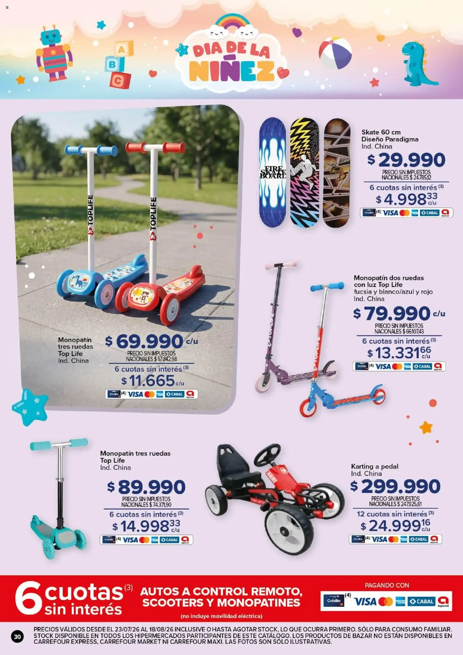 Ofertas de Carrefour - Dia de la Niñez || del 23/07/2026 - 19/08/2026 || Promociones 23 de julio al 18 de agosto 2026 - Página 30 del catálogo