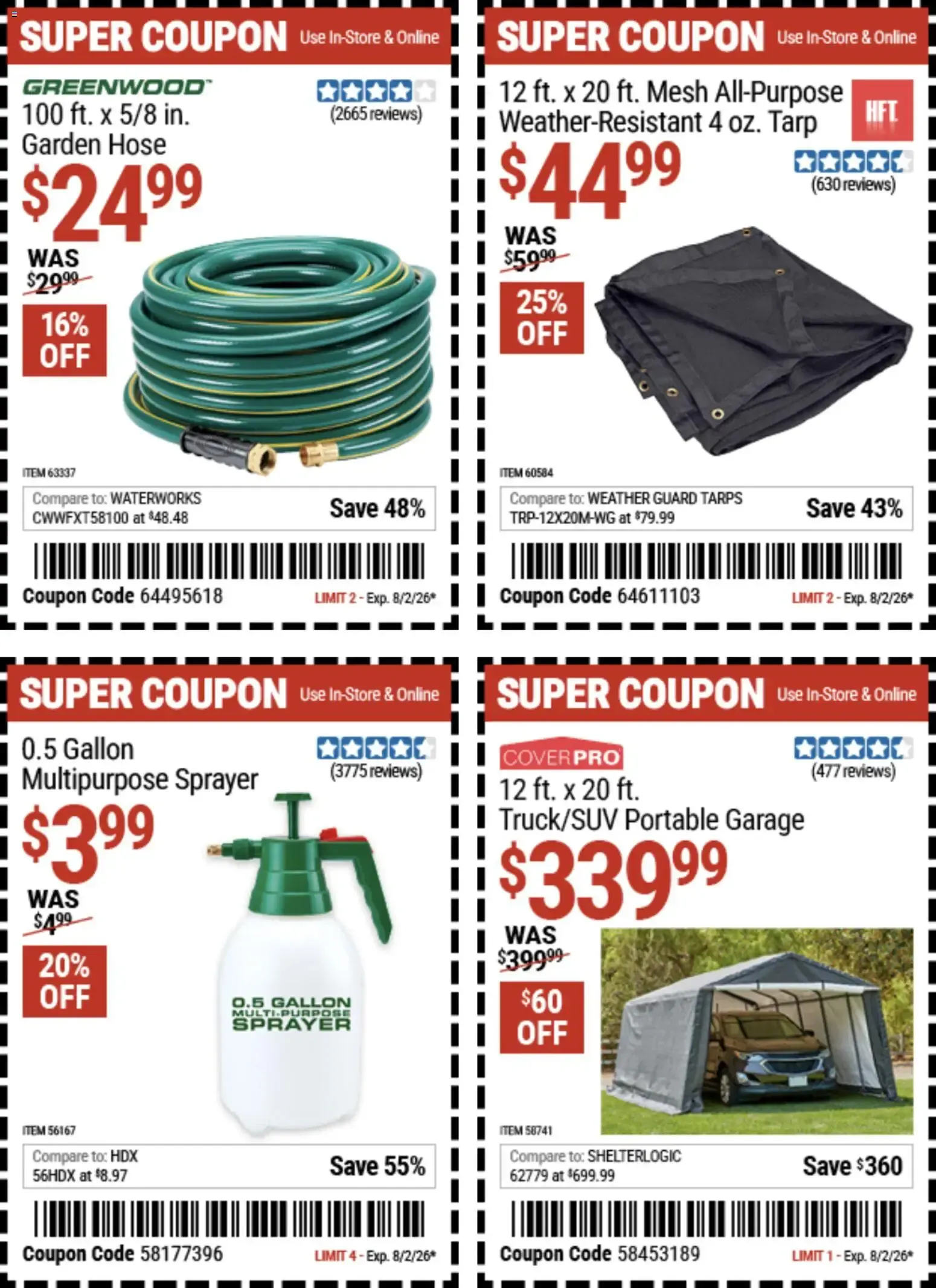 Weekly ad Harbor Freight Coupon Deals from July 20 to August 2 2026 - Page 18