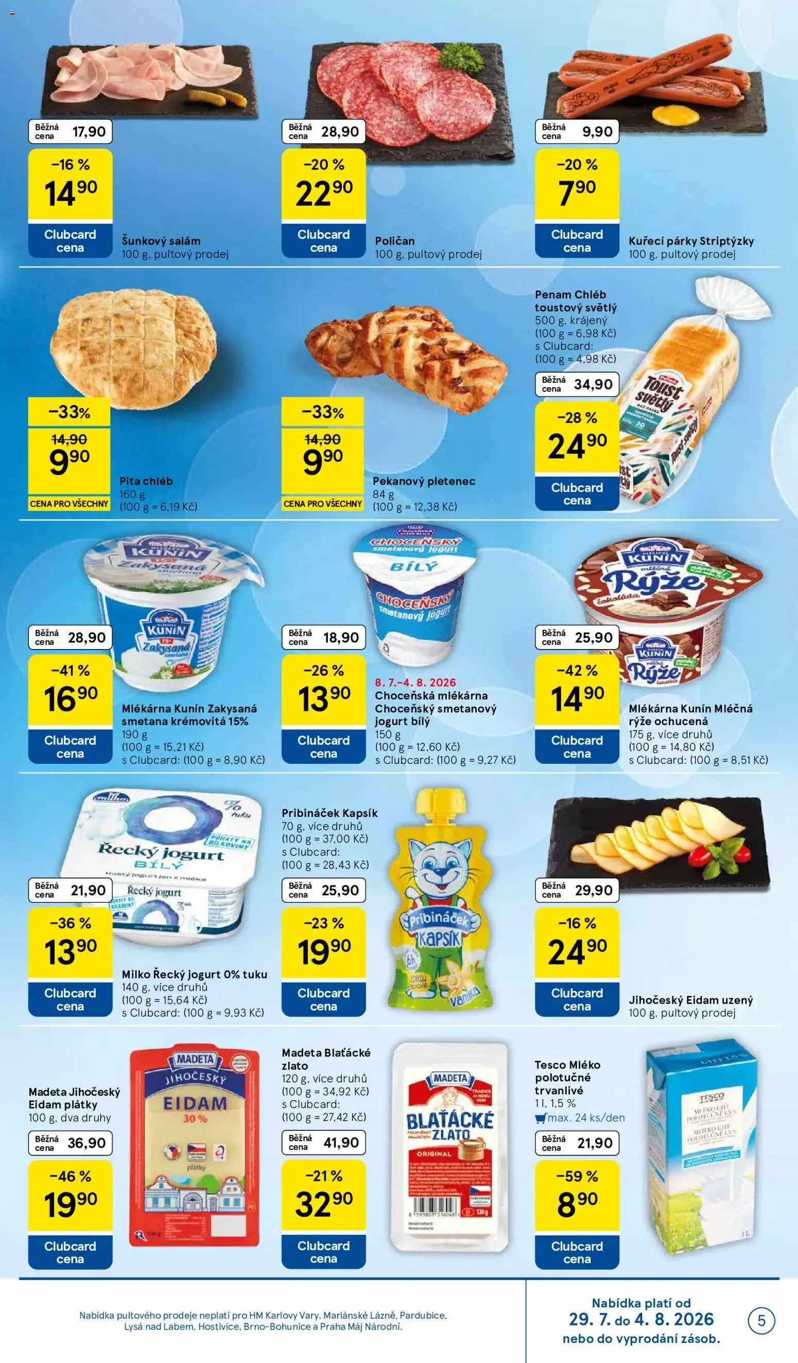 Tesco leták na tento + příští týden 29.07.2026 - 29. července 4. srpna 2026 - Page 5