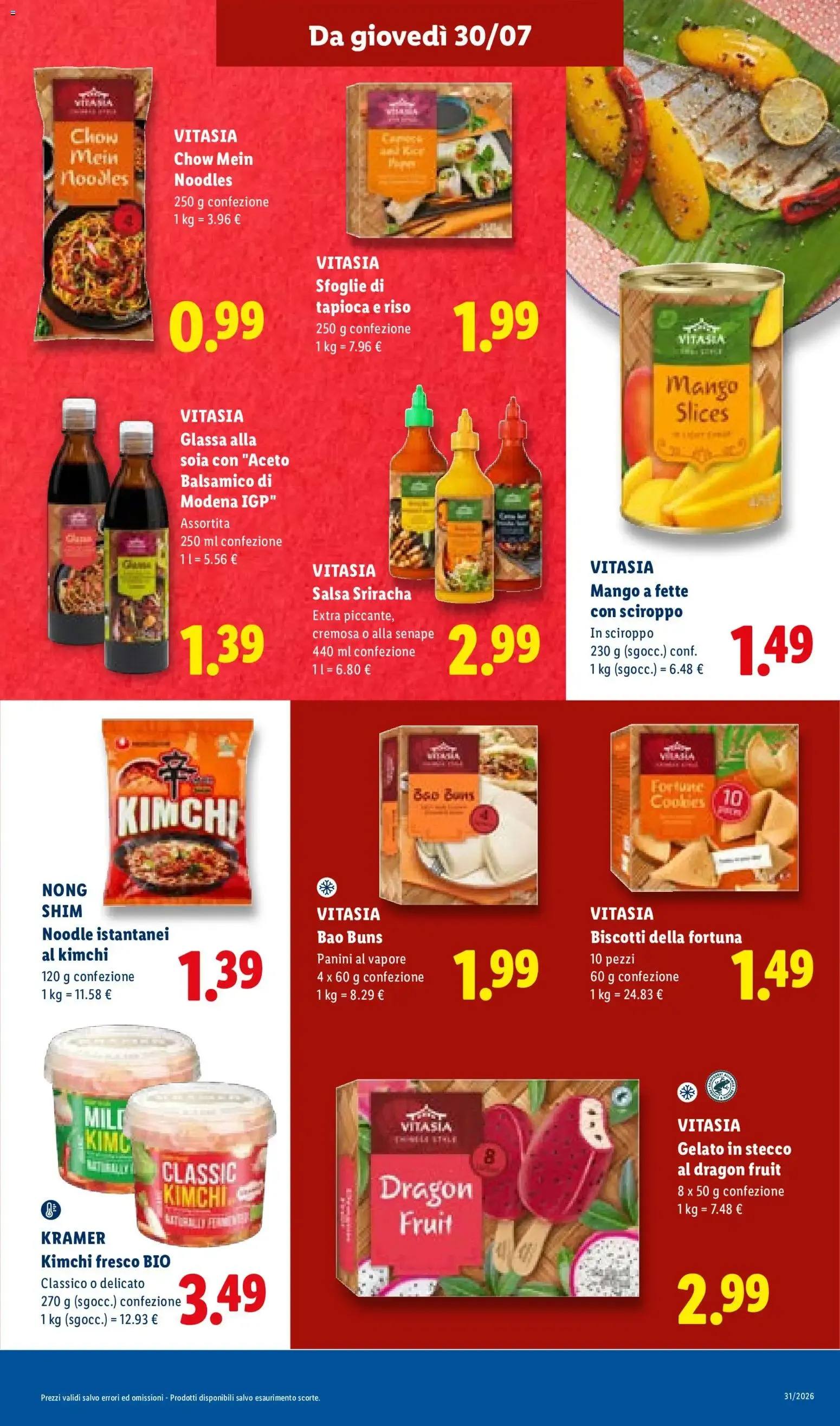 LIDL: L'estate del risparmio da 30 luglio a 5 agosto di 2026 - Pagina del volantino 21