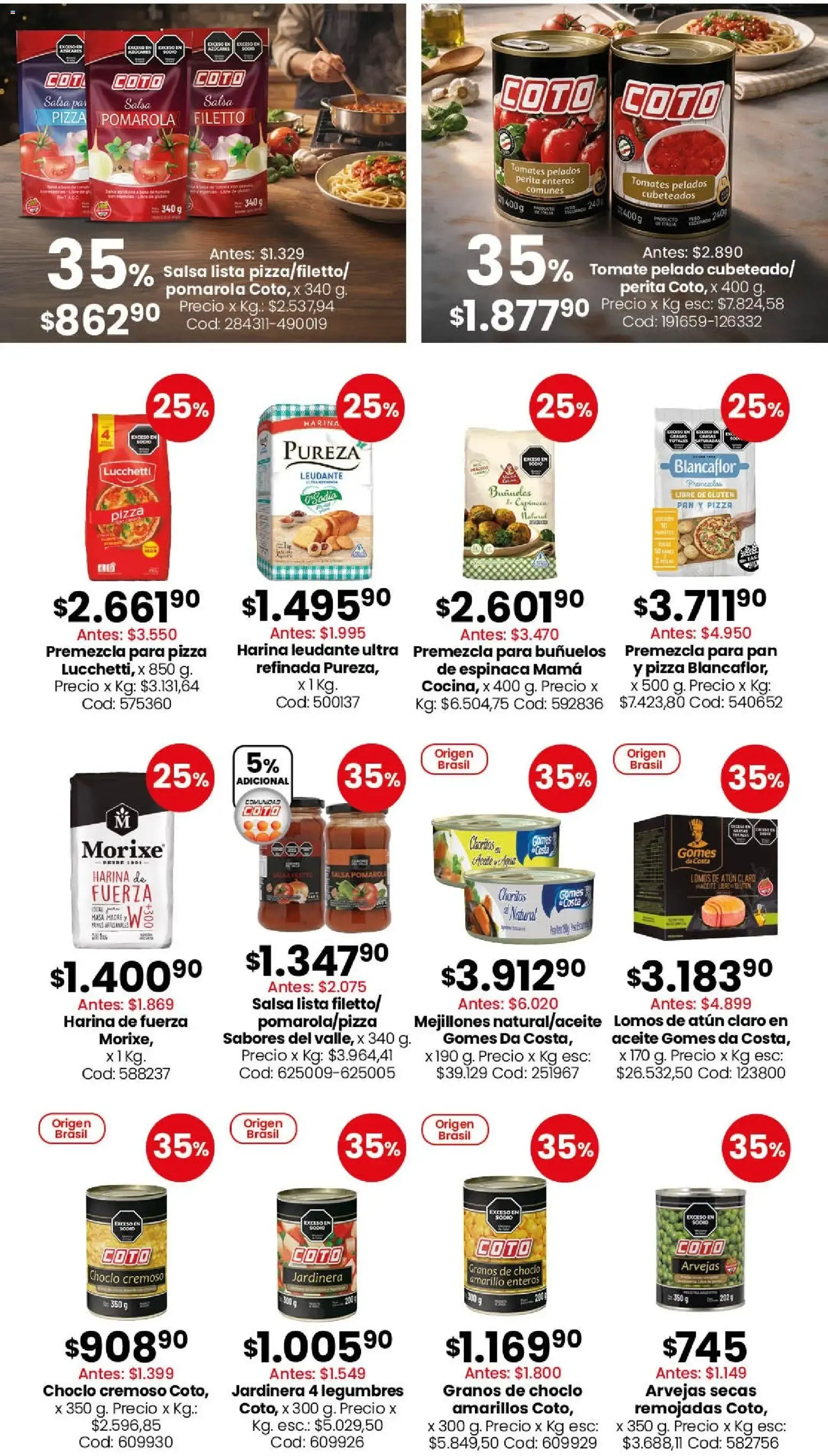 Ofertas de Coto - Ofertas Semanales de Almacén y Bebidas 17 de agosto al 23 de agosto 2026 - Página 4 del catálogo