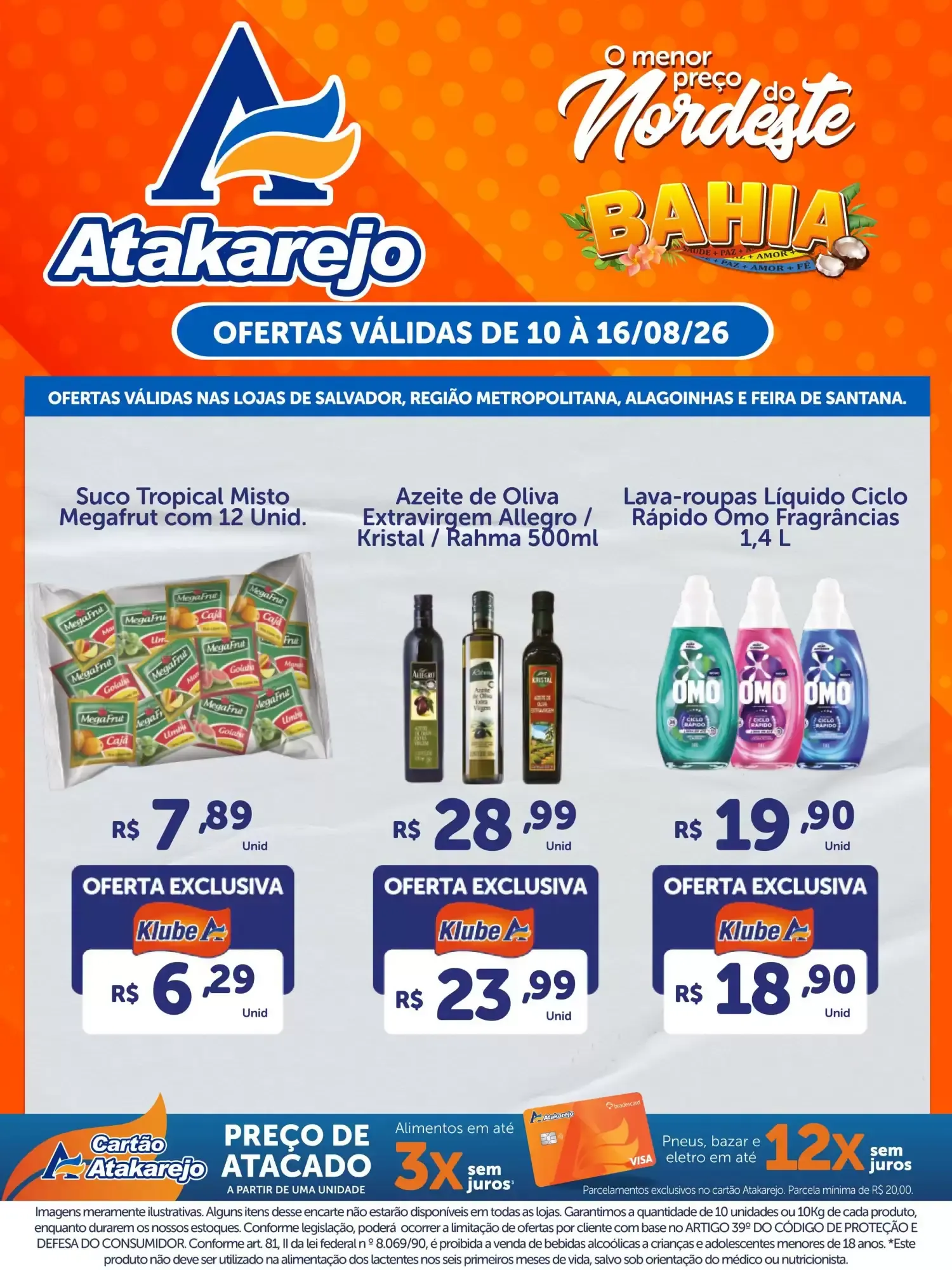 Encarte de Atakarejo Ofertas da Semana BAHIA 10 de agosto até 16 de agosto 2026 - Pagina 2