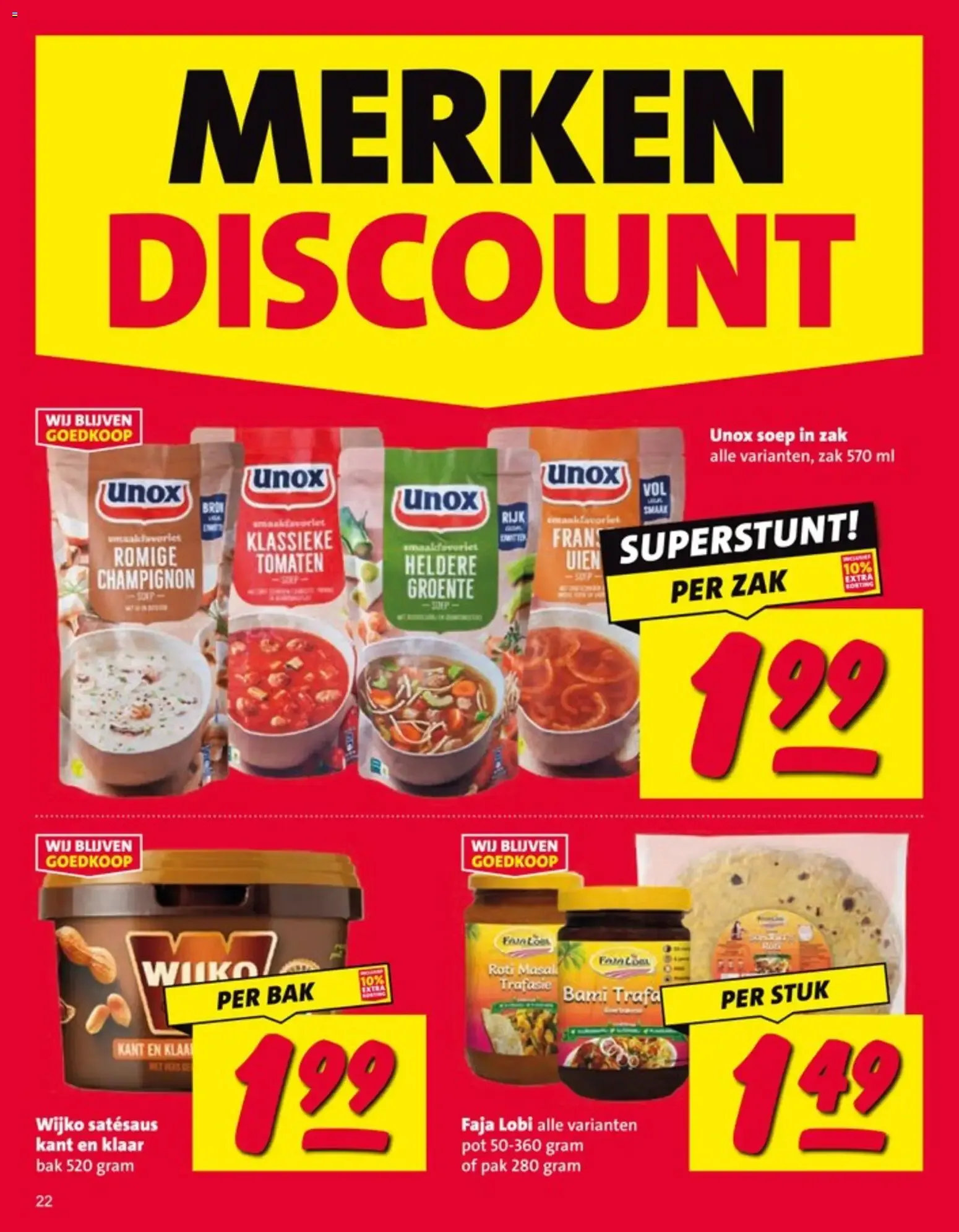 Nettorama Merkendiscount - Discount Prijs! van 3 augustus tot 9 augustus 2026 - Folder pagina 22