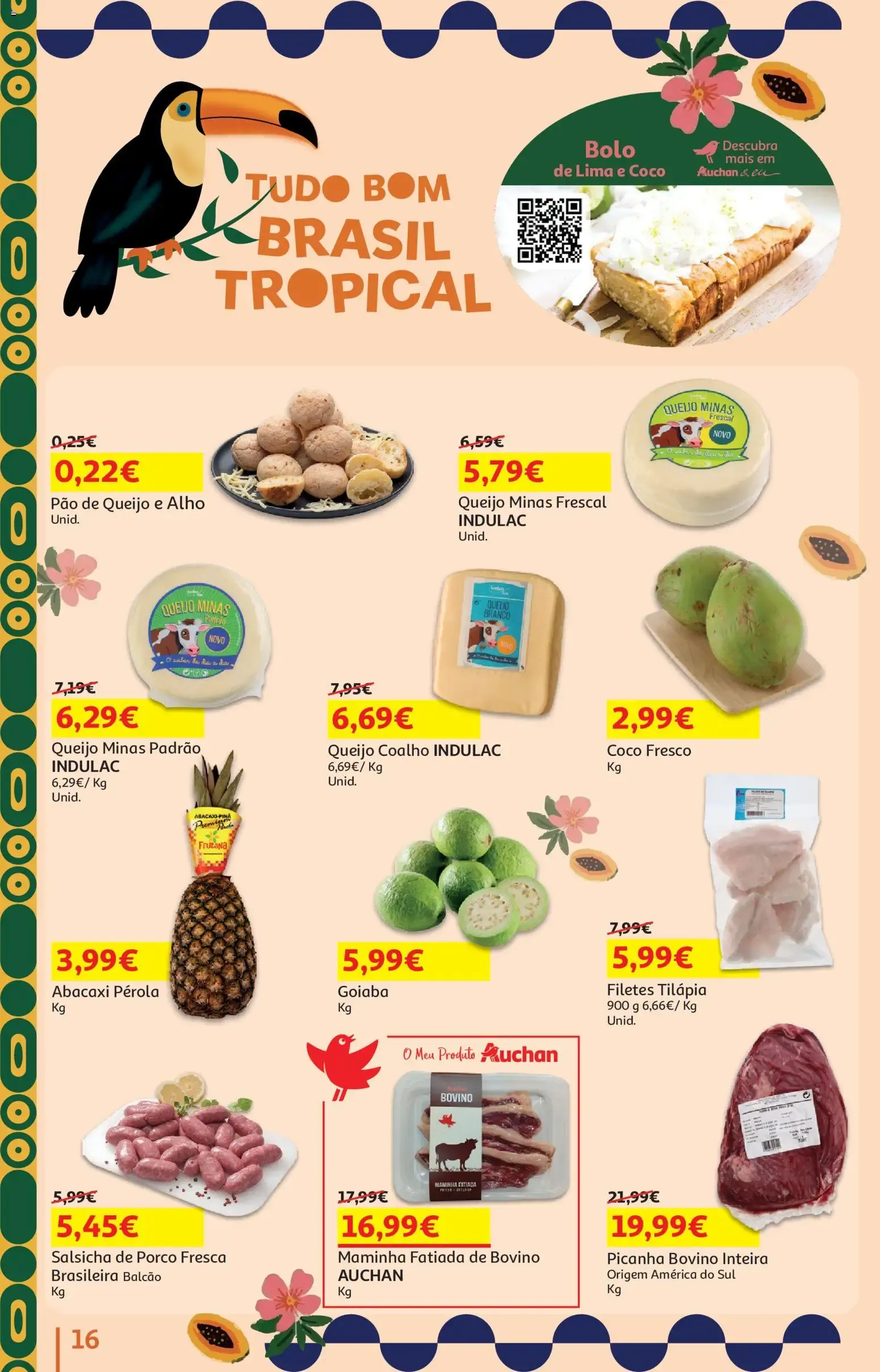 Folheto Auchan: Ser vizinho é ter sempre uma história para partilhar. LEGO y Geleira CAMPOS. de 7 de julho até 21 de julho 2026 - Pagina 16