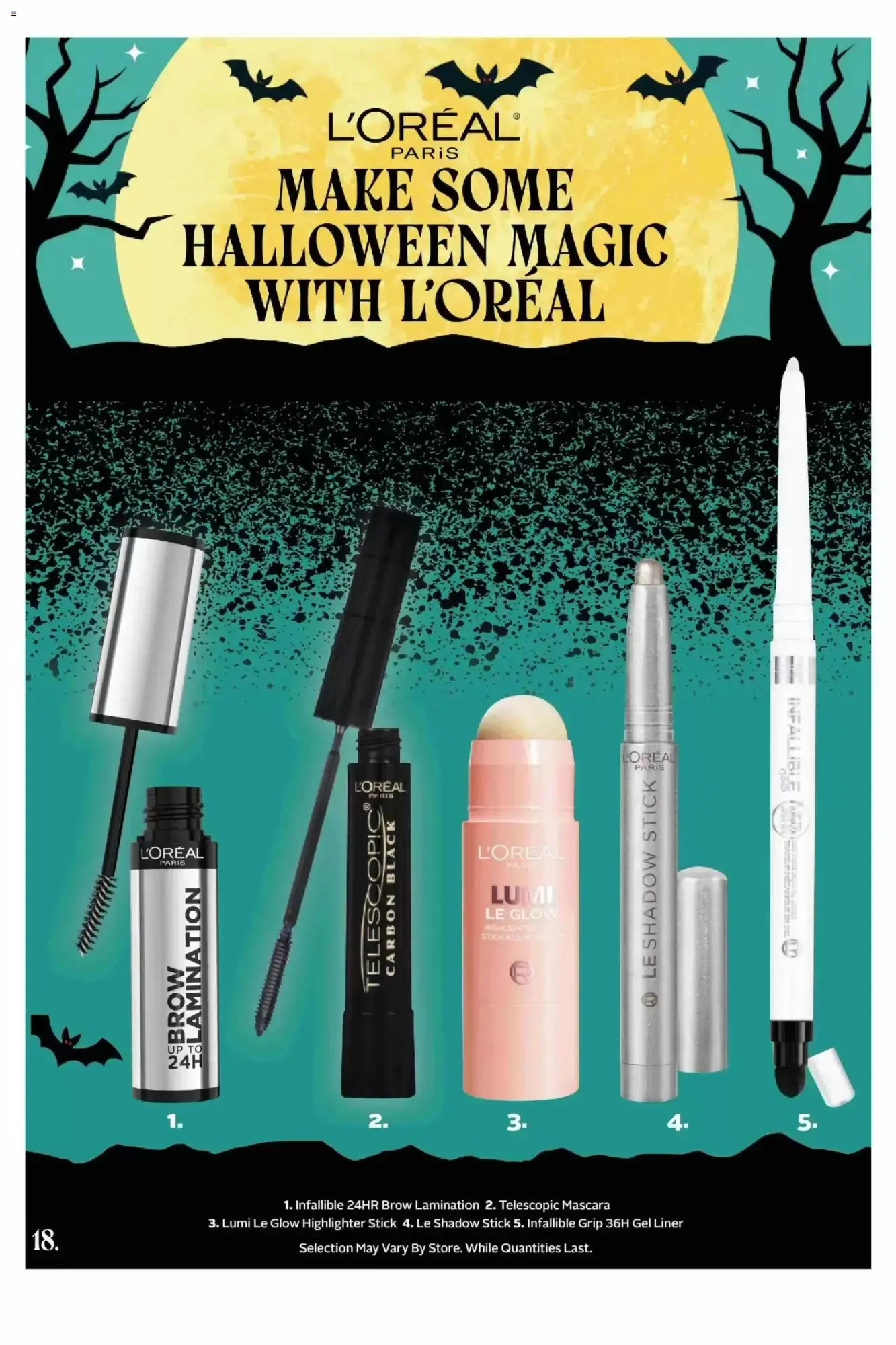 Rexall Halloween Guide 2026 from September 18 to November 1 2026 - flyer page 18