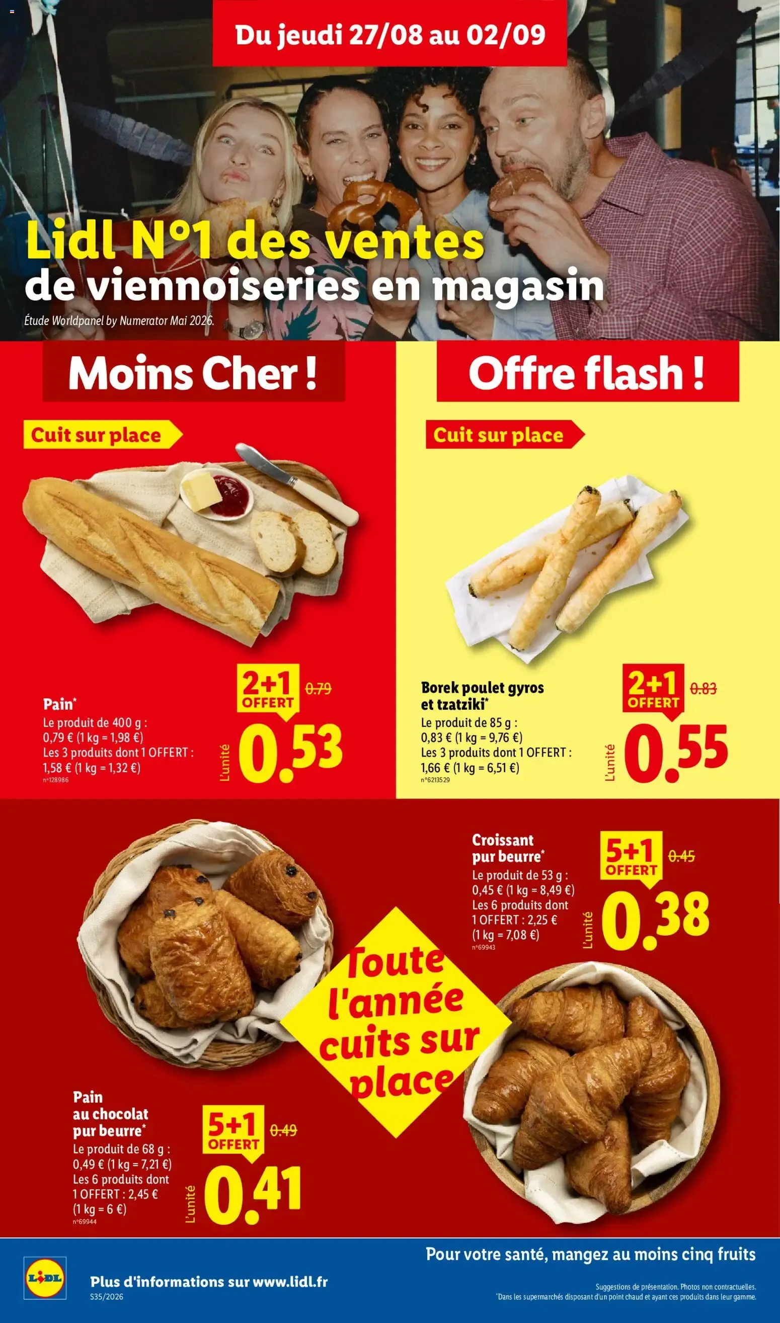 LIDL La rentrée des économies du 27 août au 2 septembre 2026 - Catalogue page 12
