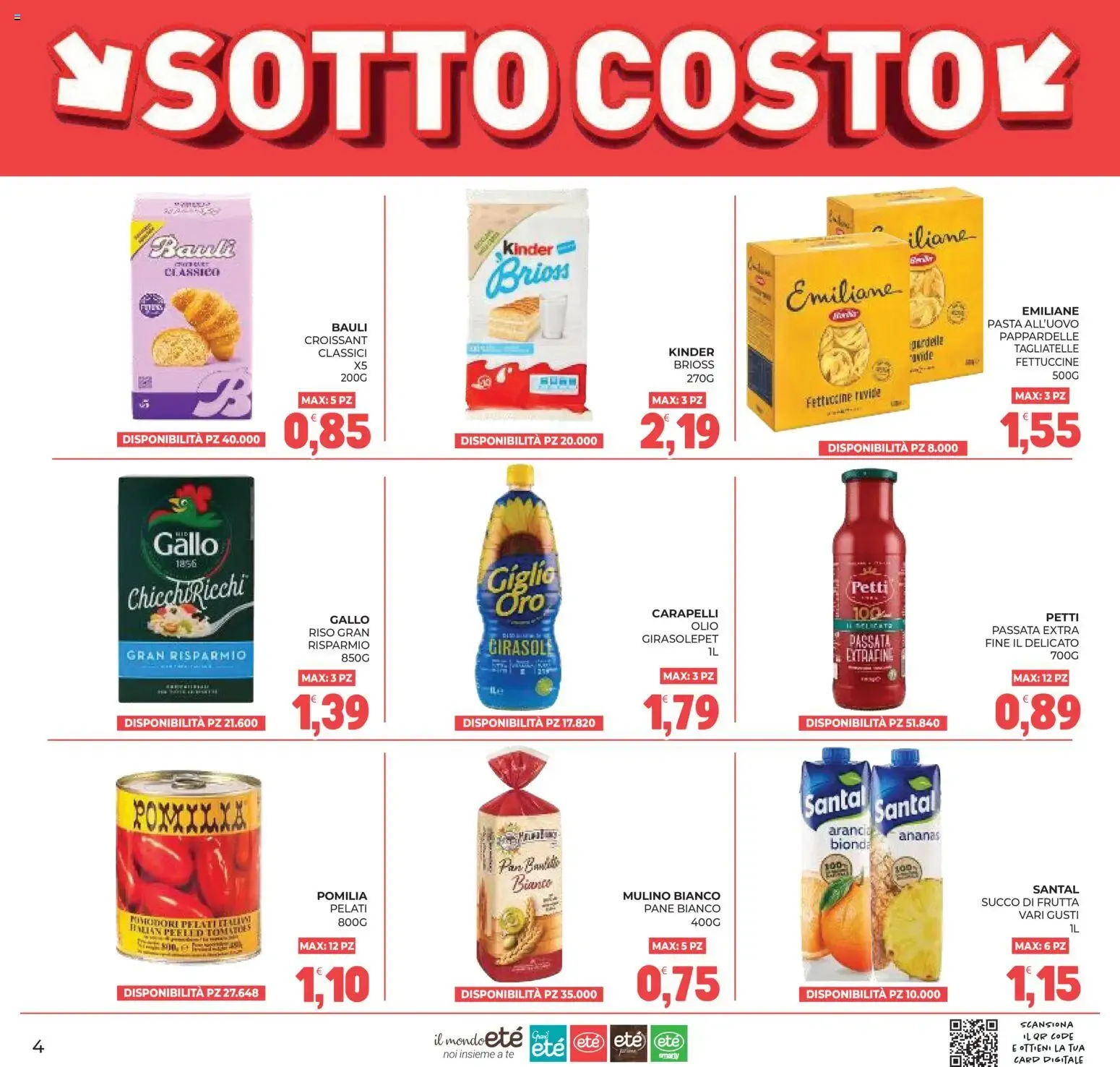 Eté volantino dal 13/10/2026 - online Offerte da 13 ottobre a 22 ottobre di 2026 - Pagina del volantino 4