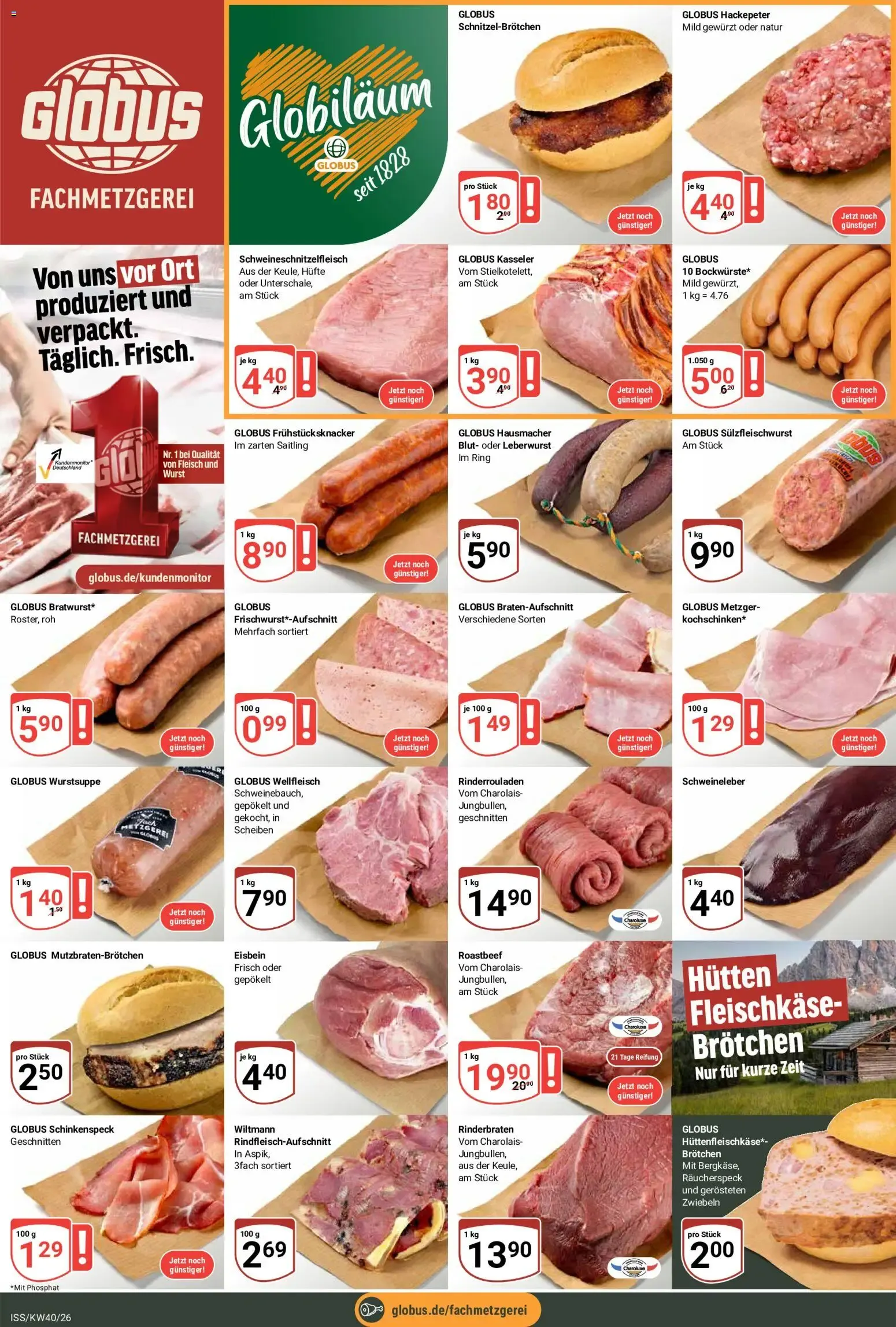 Wir feiern Globiläum von 28. September bis 2. Oktober 2026 - Prospekt seite 10