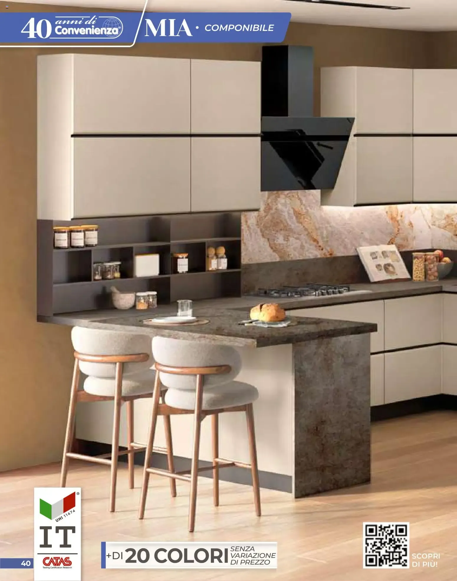 Mondo Convenienza - Speciale Cucine da 1 aprile a 30 giugno di 2026 - Pagina del volantino 40