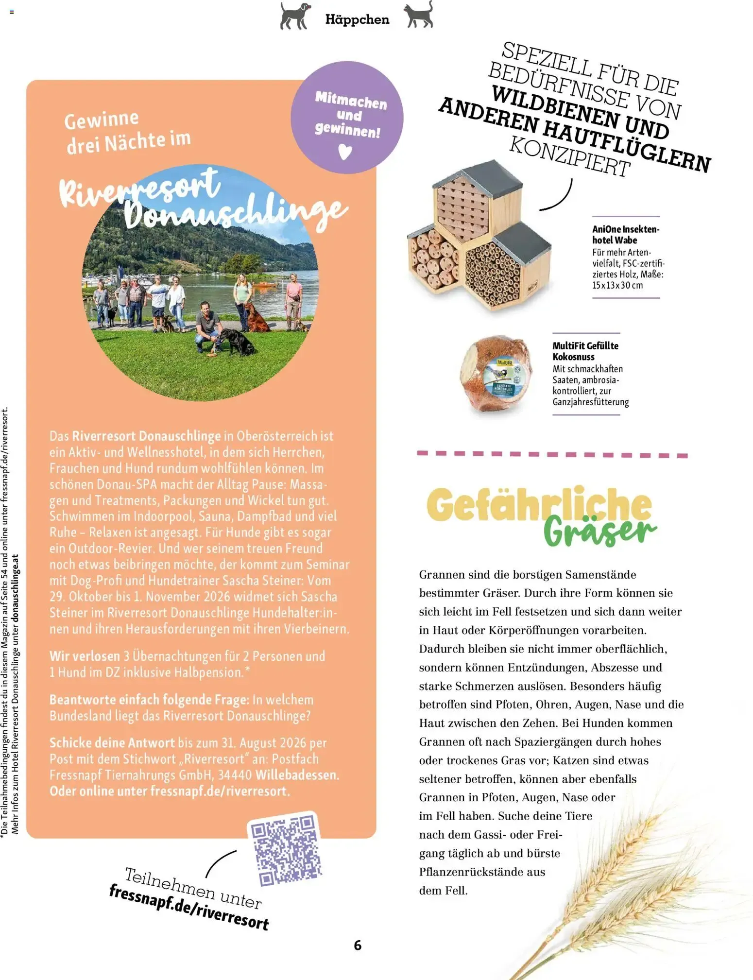 FRESSNAPF Friends - Europas größtes Haustier-Magazin von 1. Juli bis 31. August 2026 - Prospekt seite 6